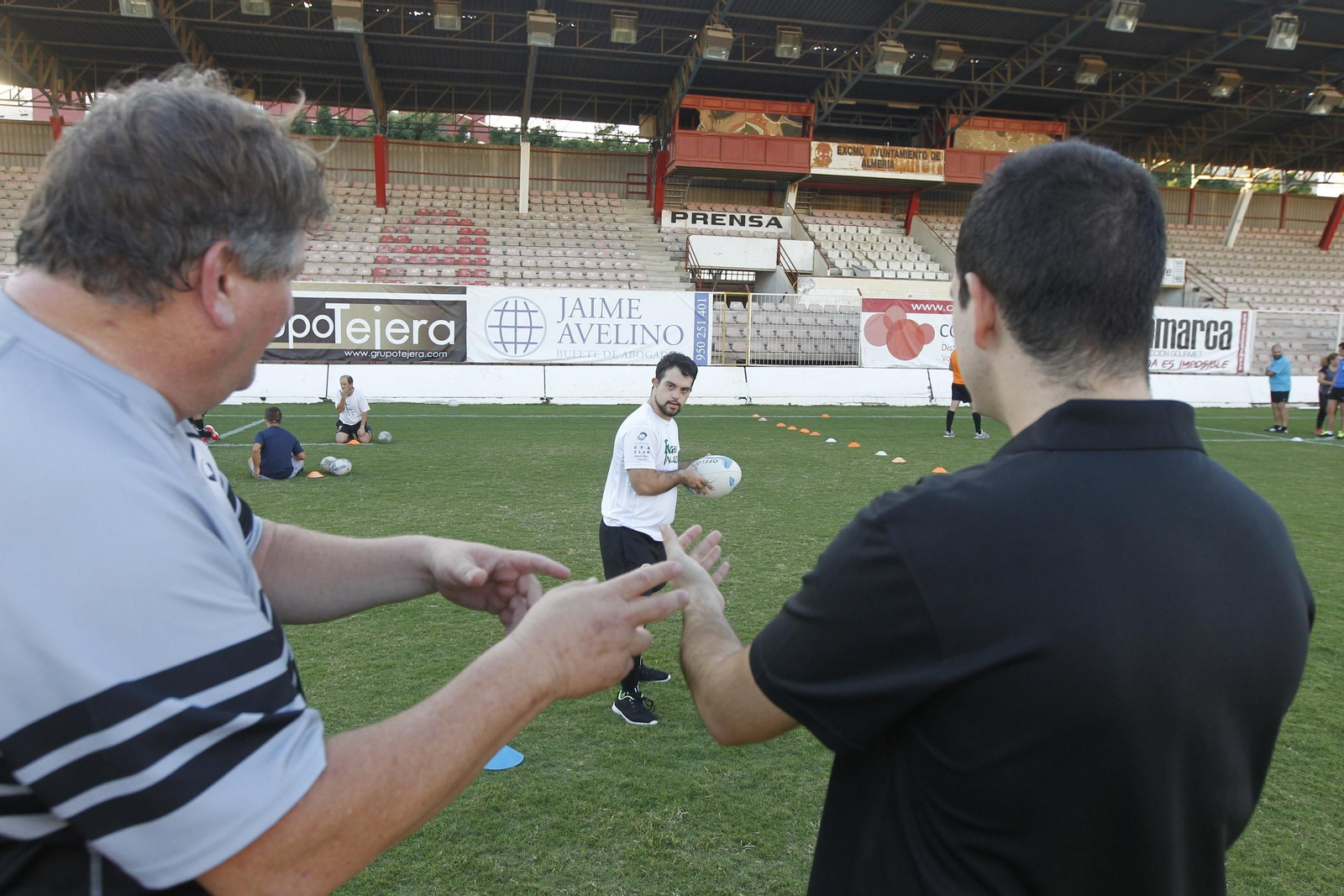 Fotogalería rugby inclusivo URA CLAN. Almería