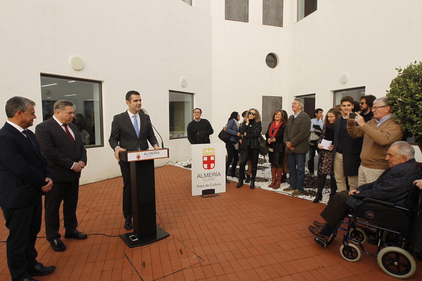 Fotogalería inauguración Biblioteca Central Municipal José María Artero. Almería