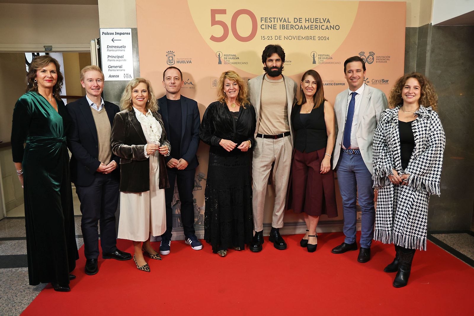 Imágenes de la entrega del Premio Luz del Festival de Cine Iberoamericano a Rubén Cortada
