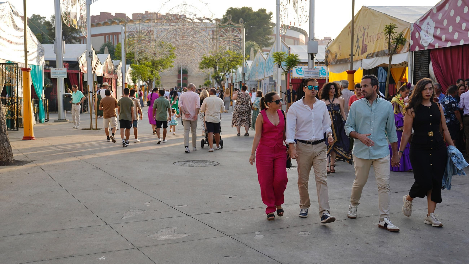Búscate en las fotos del sábado en la Feria Real de Algeciras