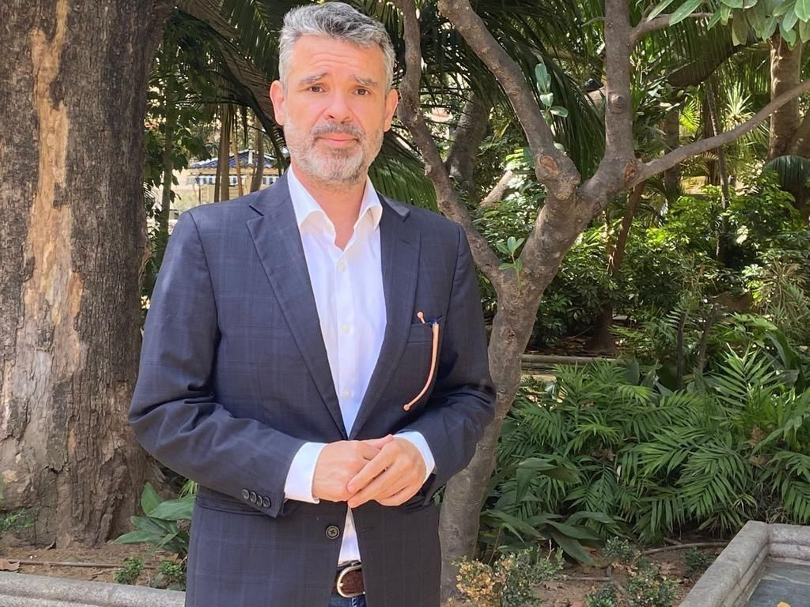 El candidato del PSEO a la Alcaldía de Marbella, José Bernal.