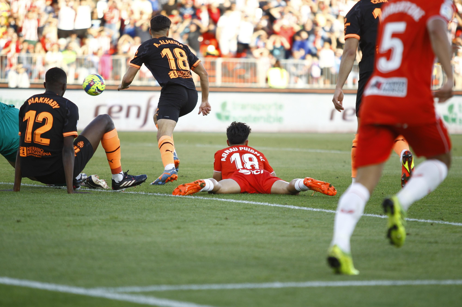 Fotogalería del partido de la Liga Santander, U.D. Almería-Valencia