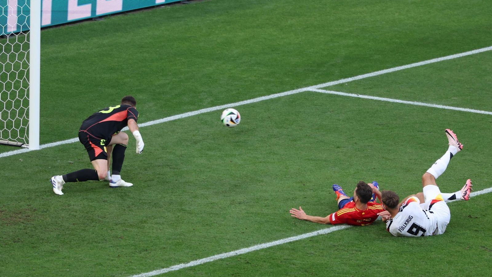 Las mejores fotos del España - Alemania