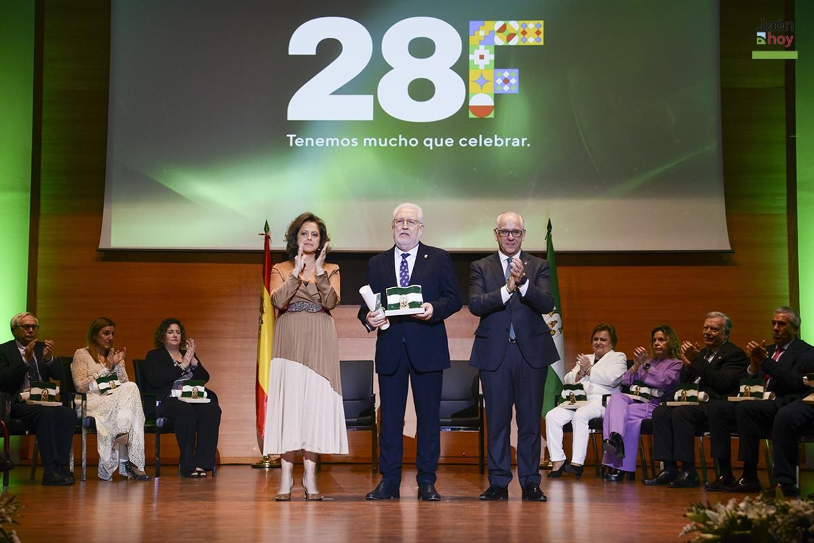 Así se ha vivido la entrega de las Banderas de Andalucía de la provincia de Jaén