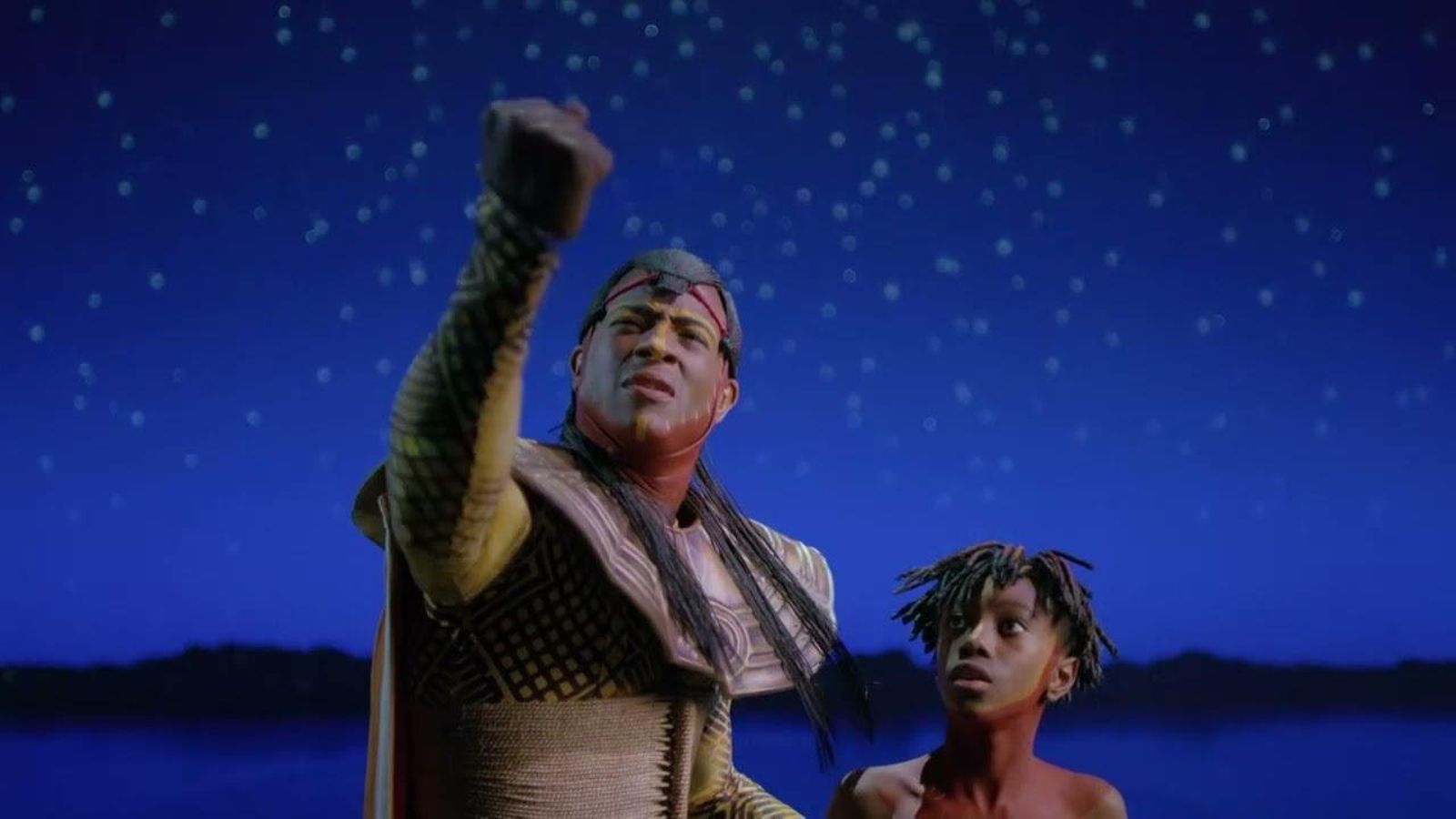 Mufasa y Simba niño