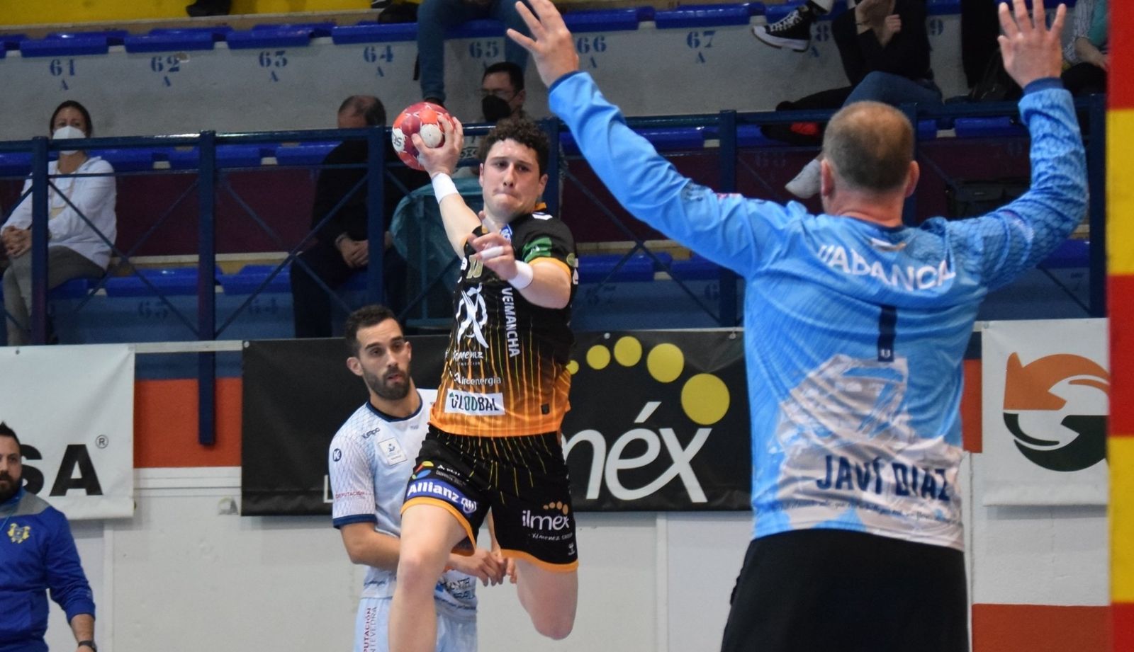 Jesús Melgar, durante un partido de esta temporada.