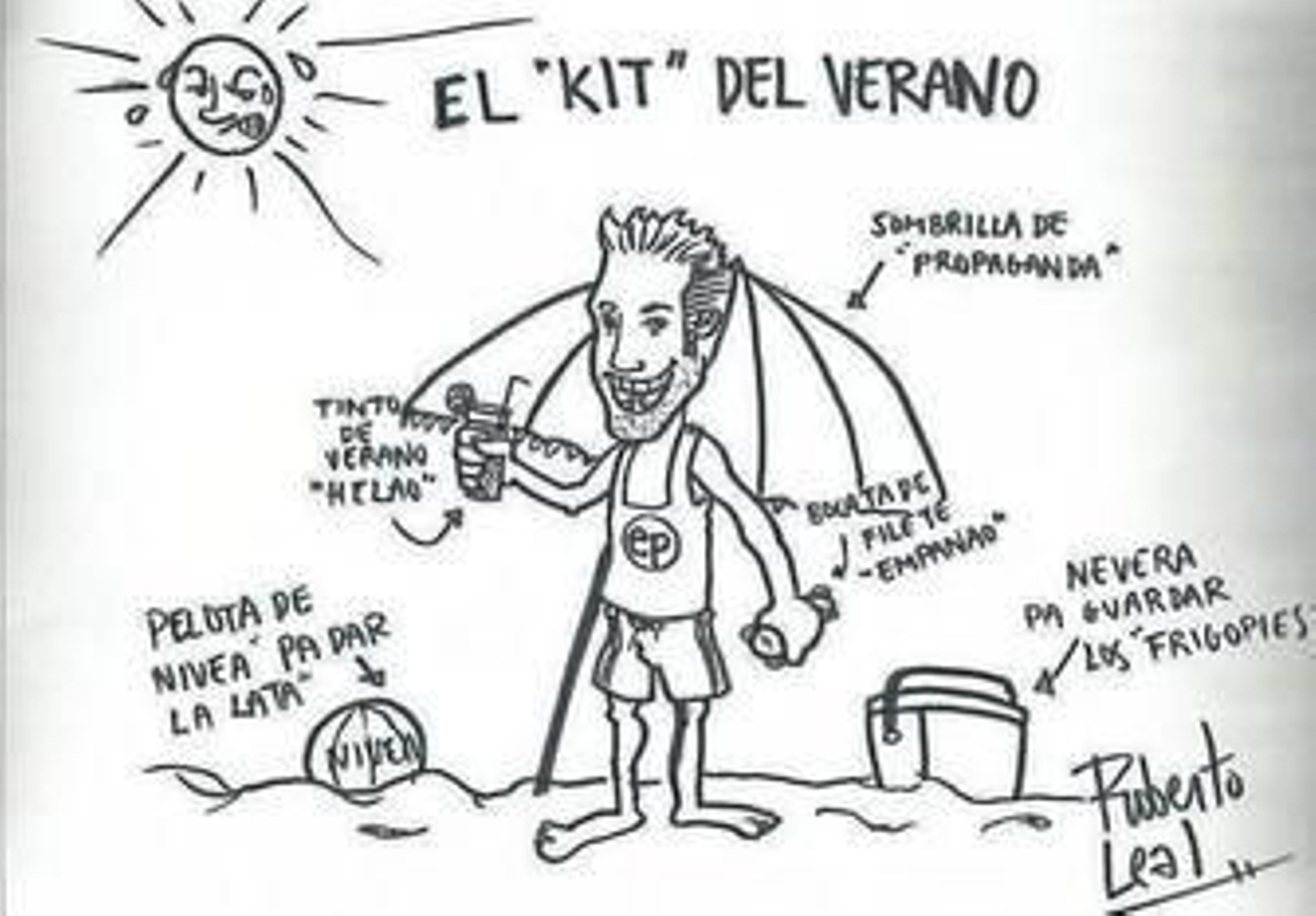 "Recuerdo el primer verano que me quemé, parecía un orangután" "Recuerdo el primer verano que me quemé, parecía un orangután"