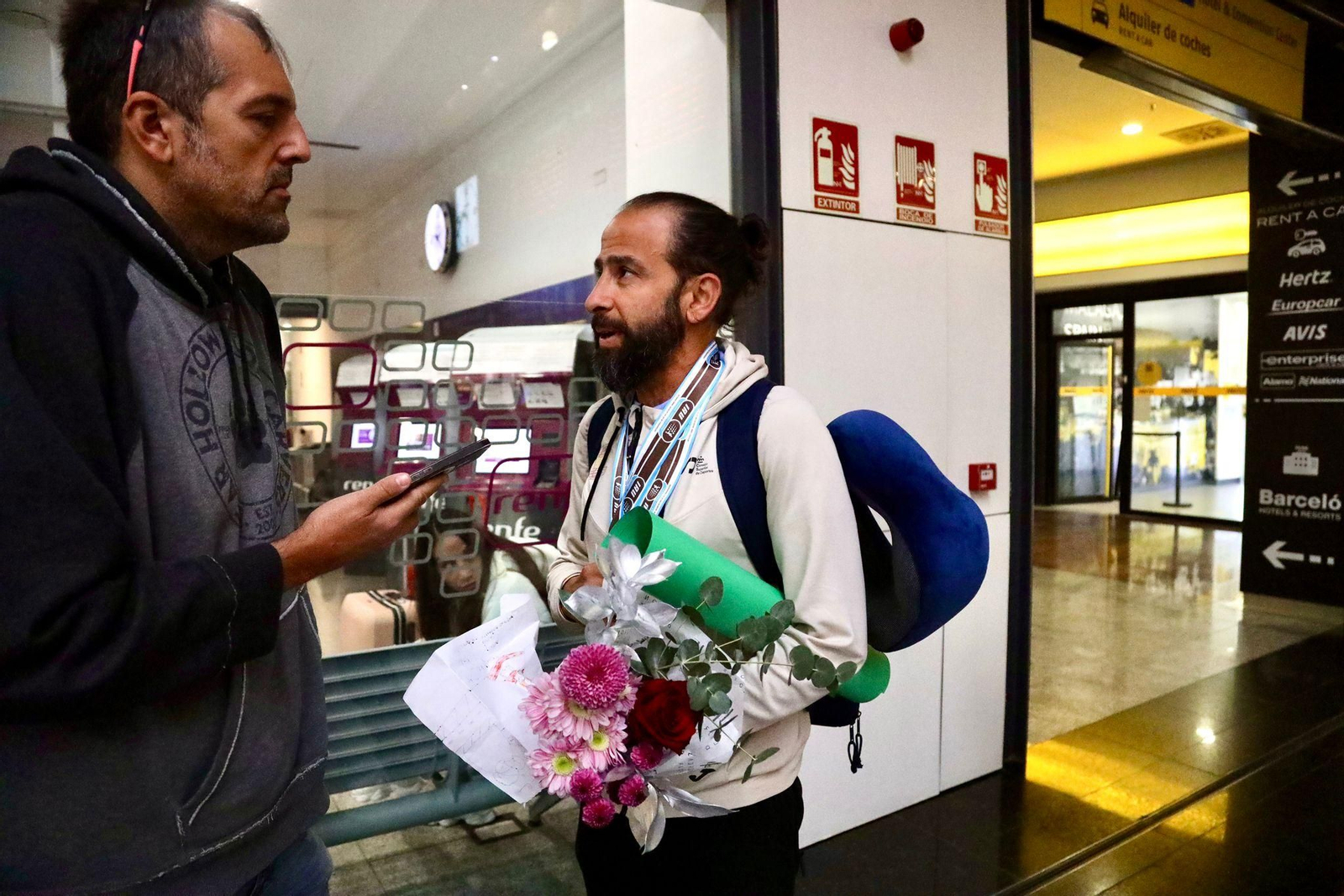 El recibimiento a Antonio Aguilar Conejo en Vialia