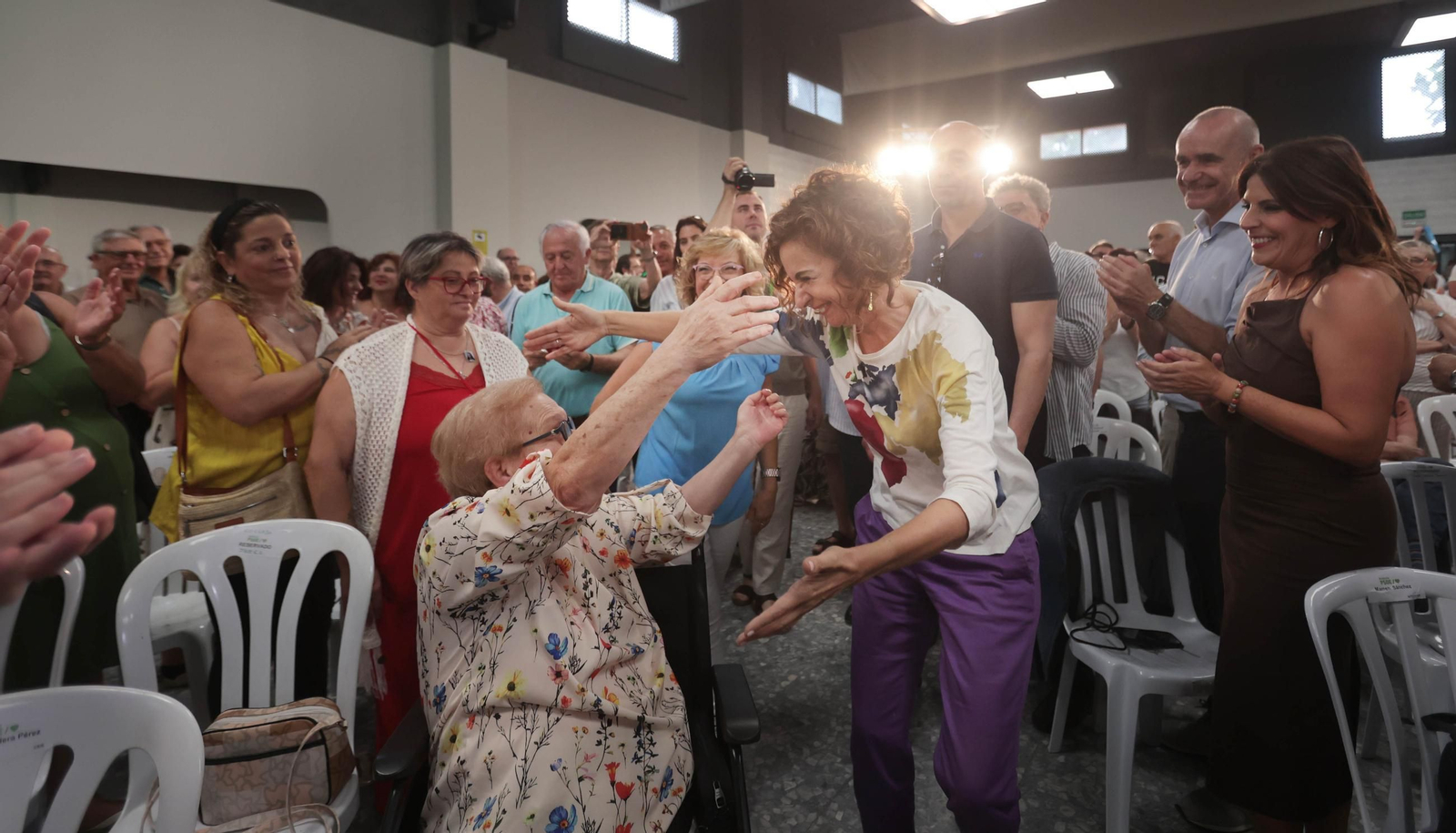 María Jesús Montero presenta en Jerez su candidatura a la Junta de Andalucía