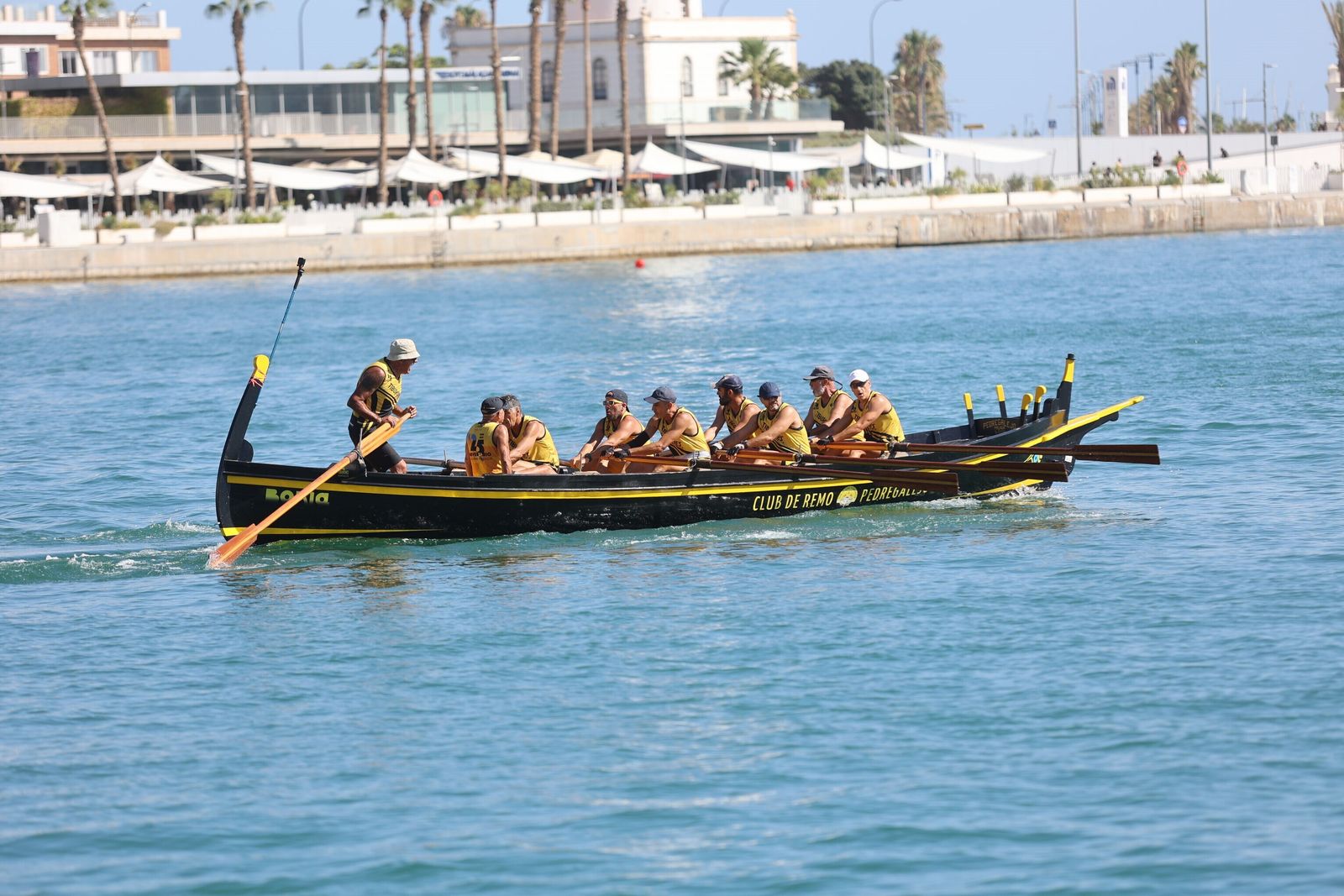 Las imágenes del 61º Gran Premio Ciudad de Málaga de jábegas