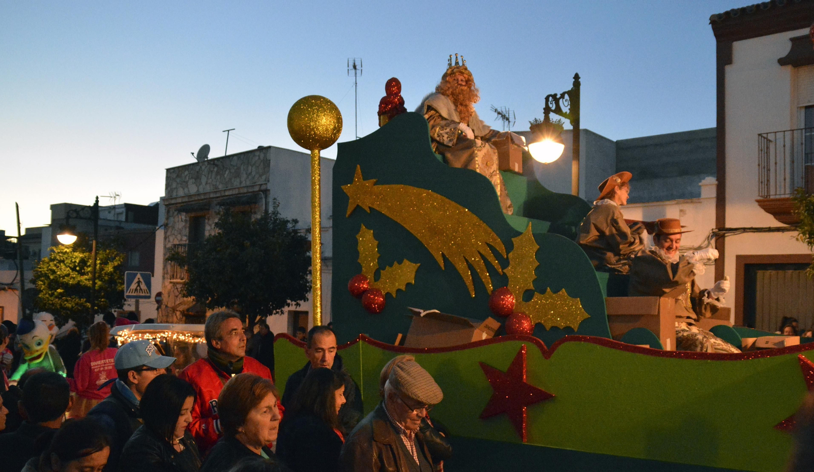 Una Cabalgata de Reyes anterior en Los Barrios
