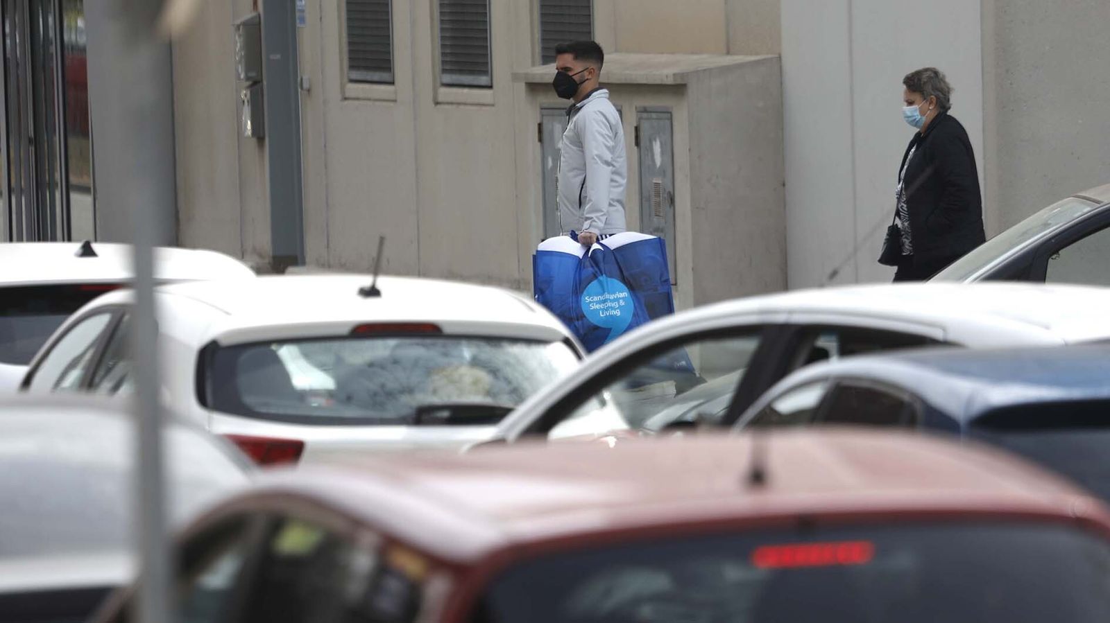 Las fotos del polígono de Palmones, tras el levantamiento del cierre  perimetral de Algeciras y Castellar