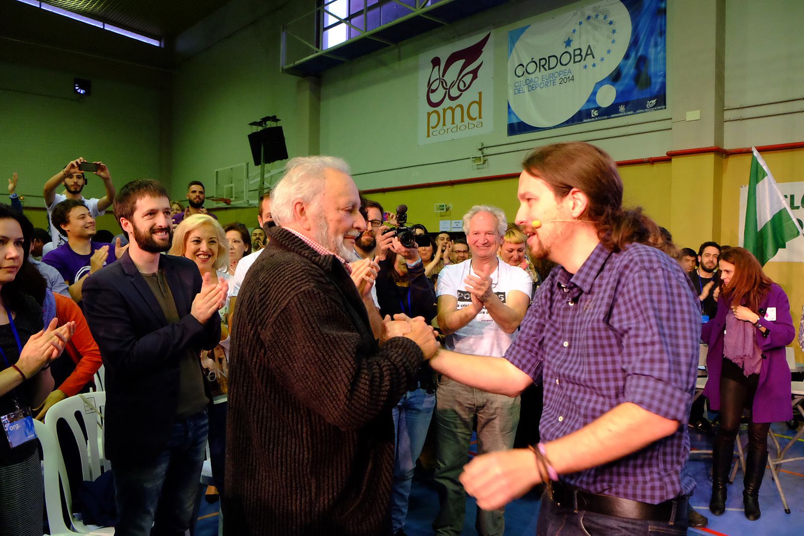 Las fotos de Julio Anguita tras su etapa como alcalde de Córdoba