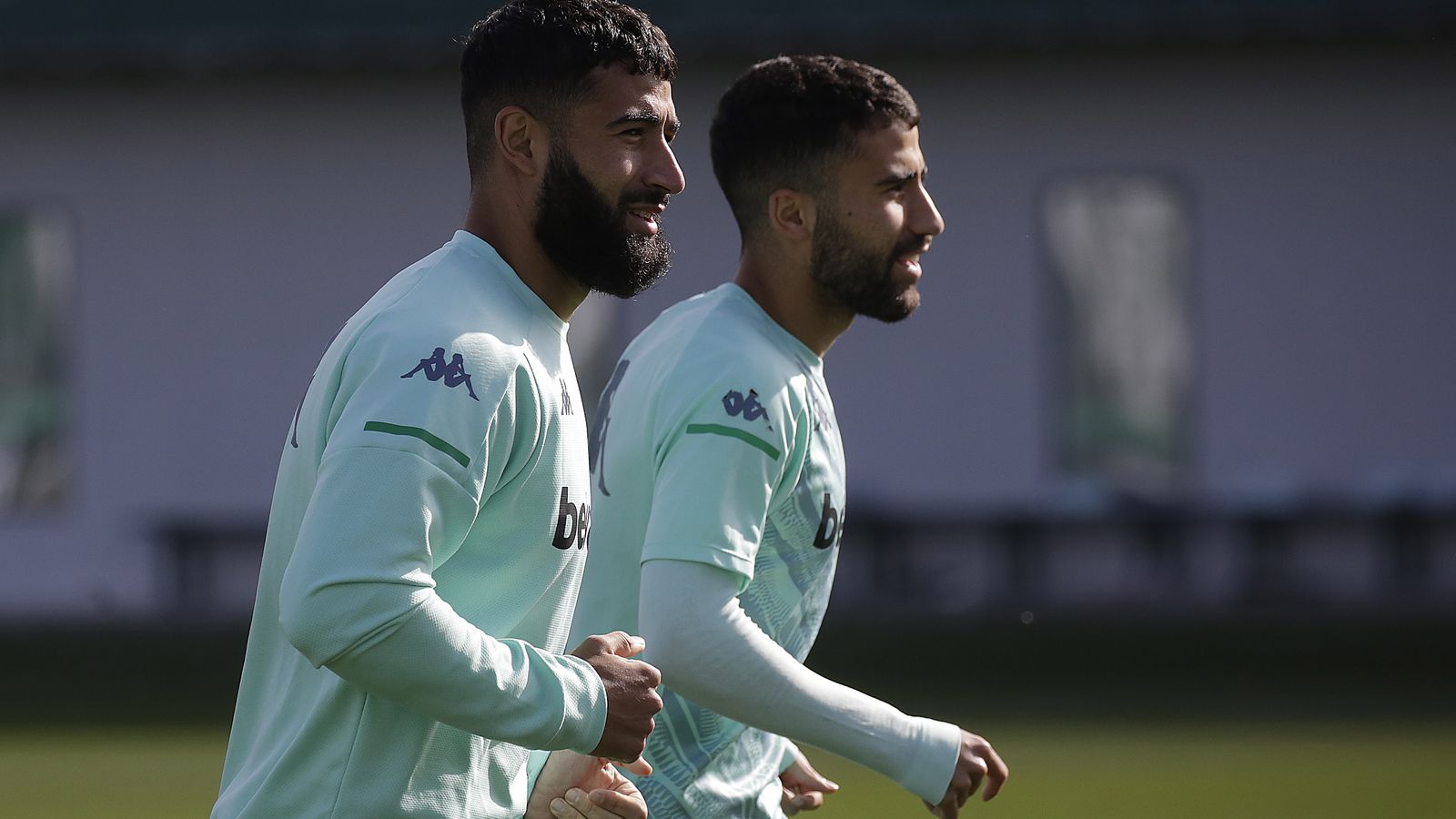 Nabil Fekir junto a su hermano Yassin.