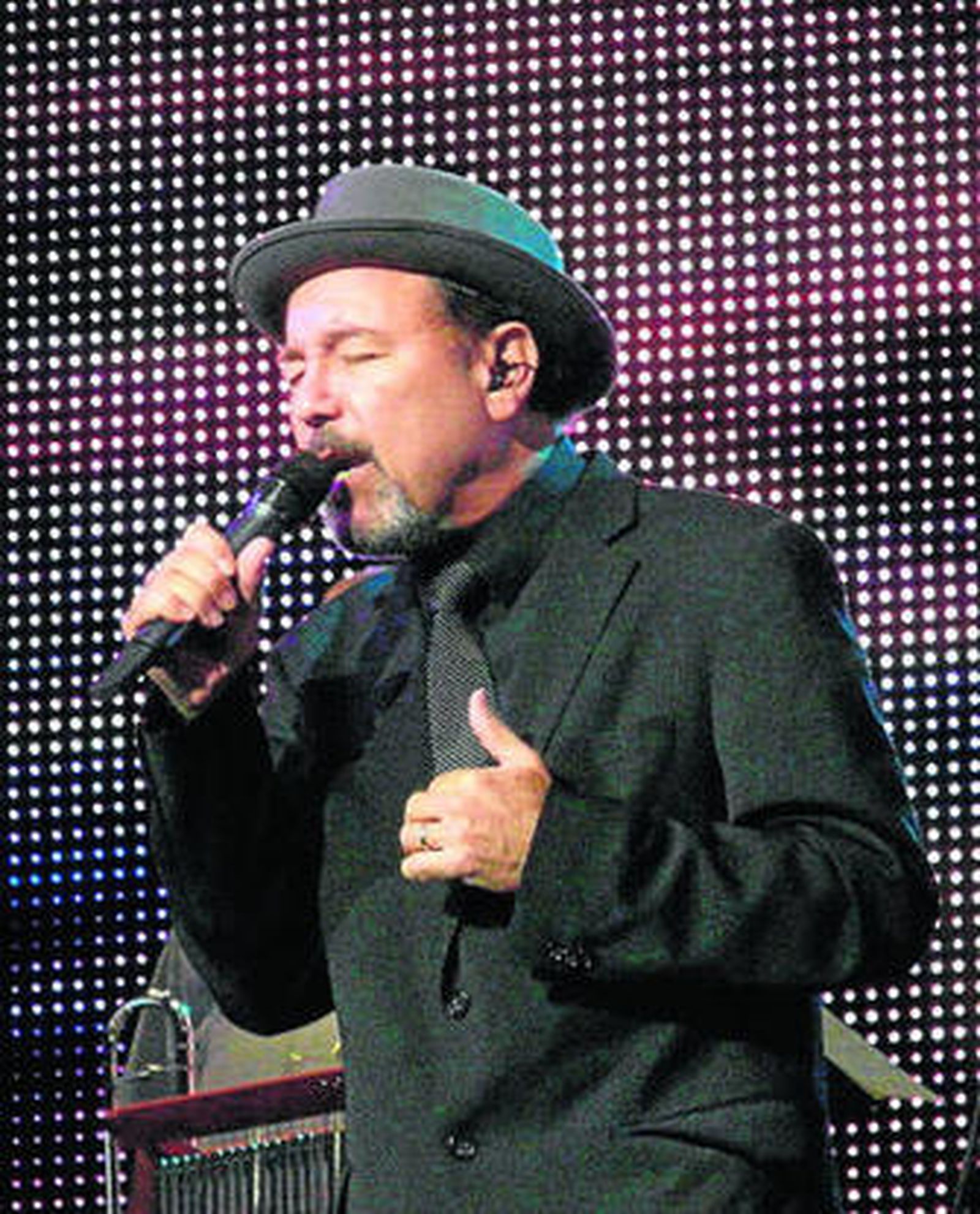 Rubén Blades en concierto.