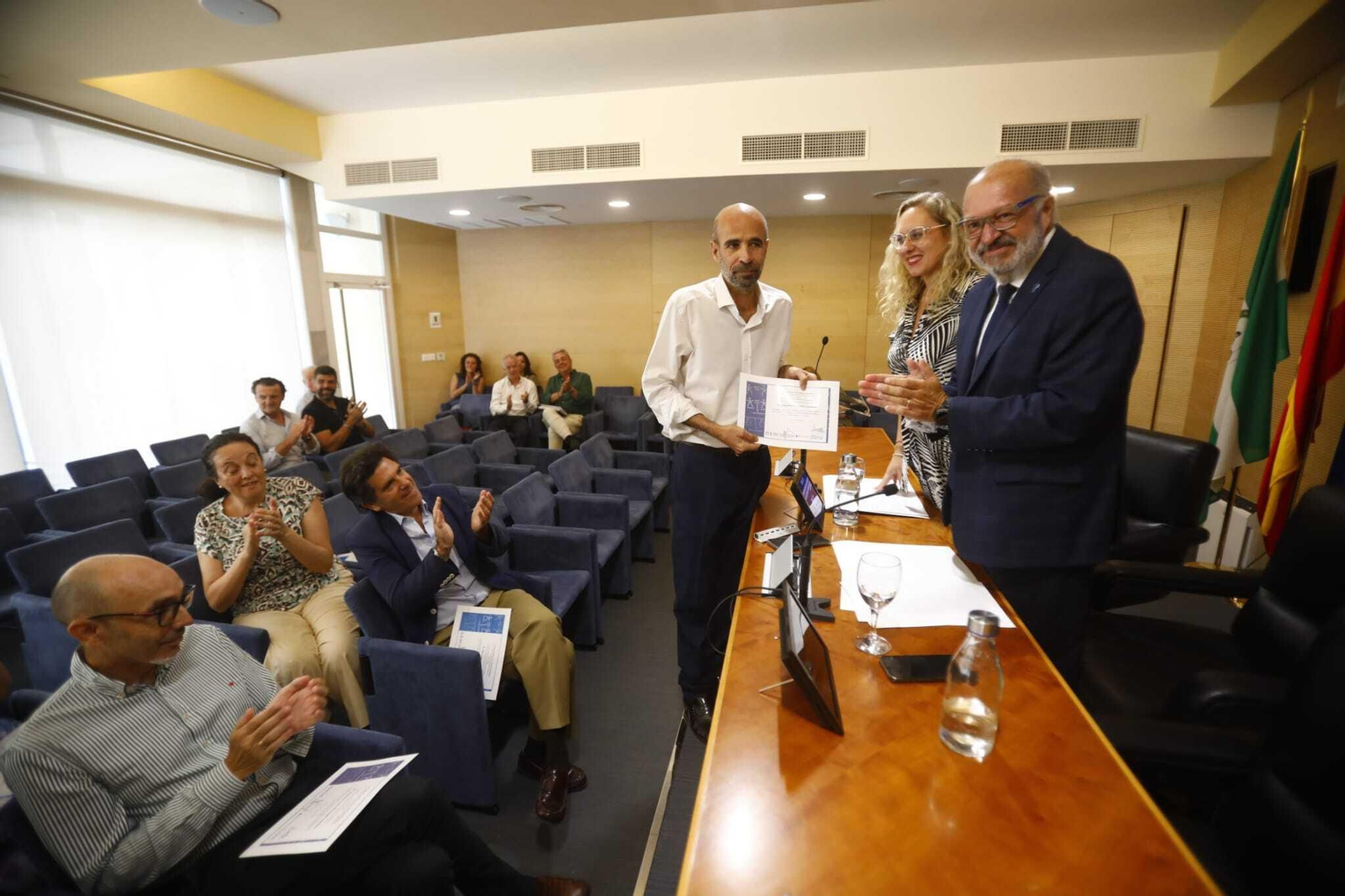 El homenaje del Colegio de la Abogacía de Córdoba a los abogados que prestan el servicio de turno de oficio, en imágenes