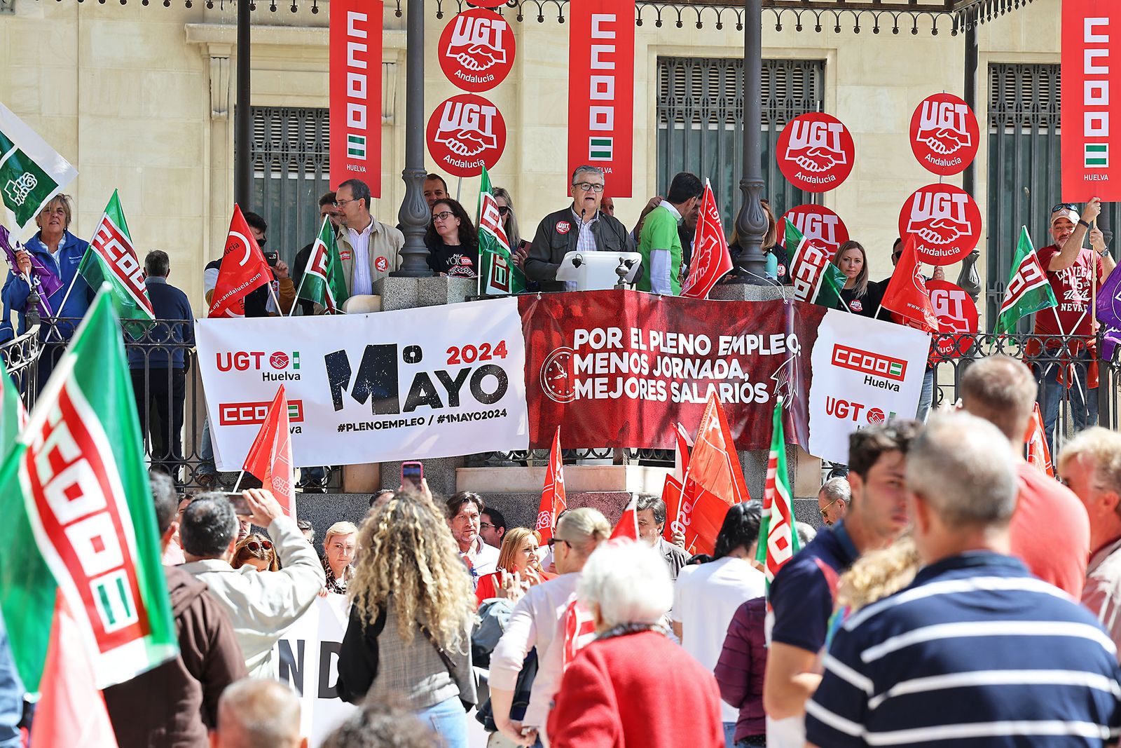 Las imágenes mas destacadas del miércoles 1 de mayo en Huelva