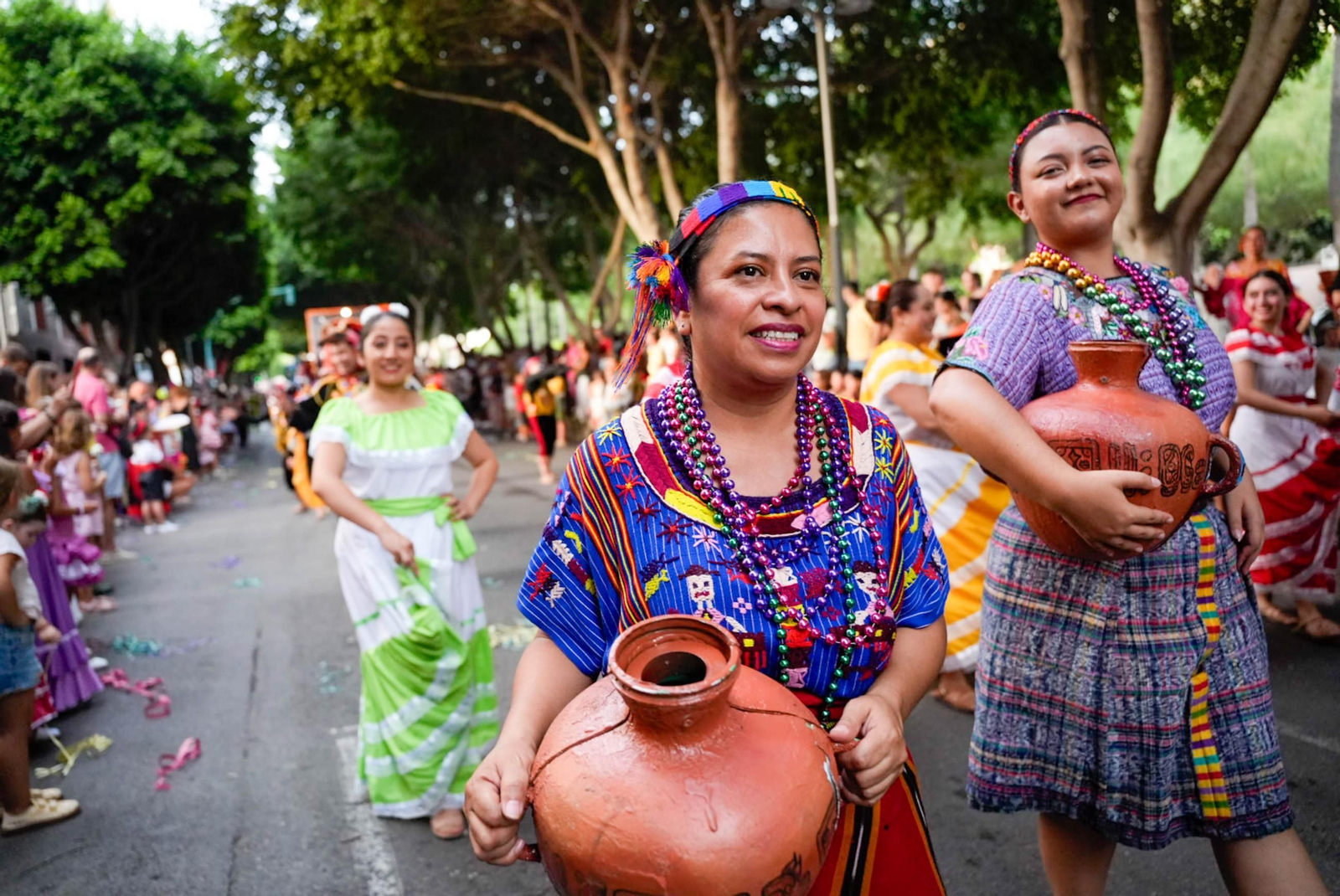 Así se ha vivido la Batalla de Flores en la Feria de Almería