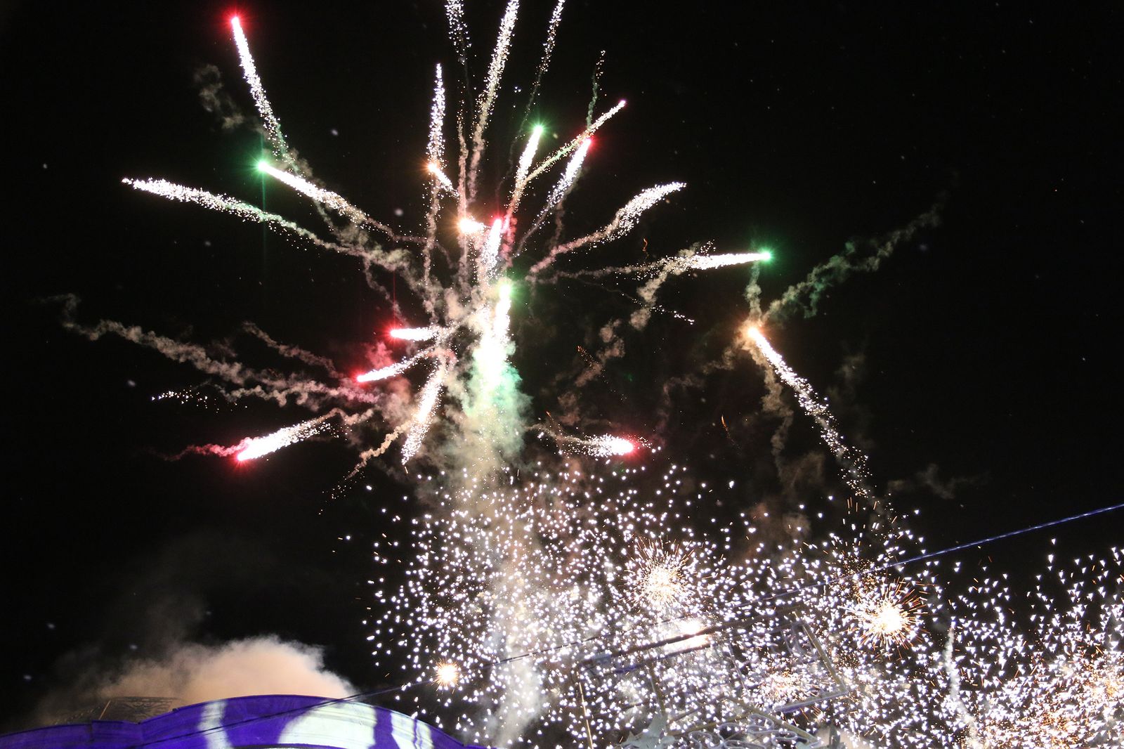 Las imágenes del encendido del alumbrado navideño