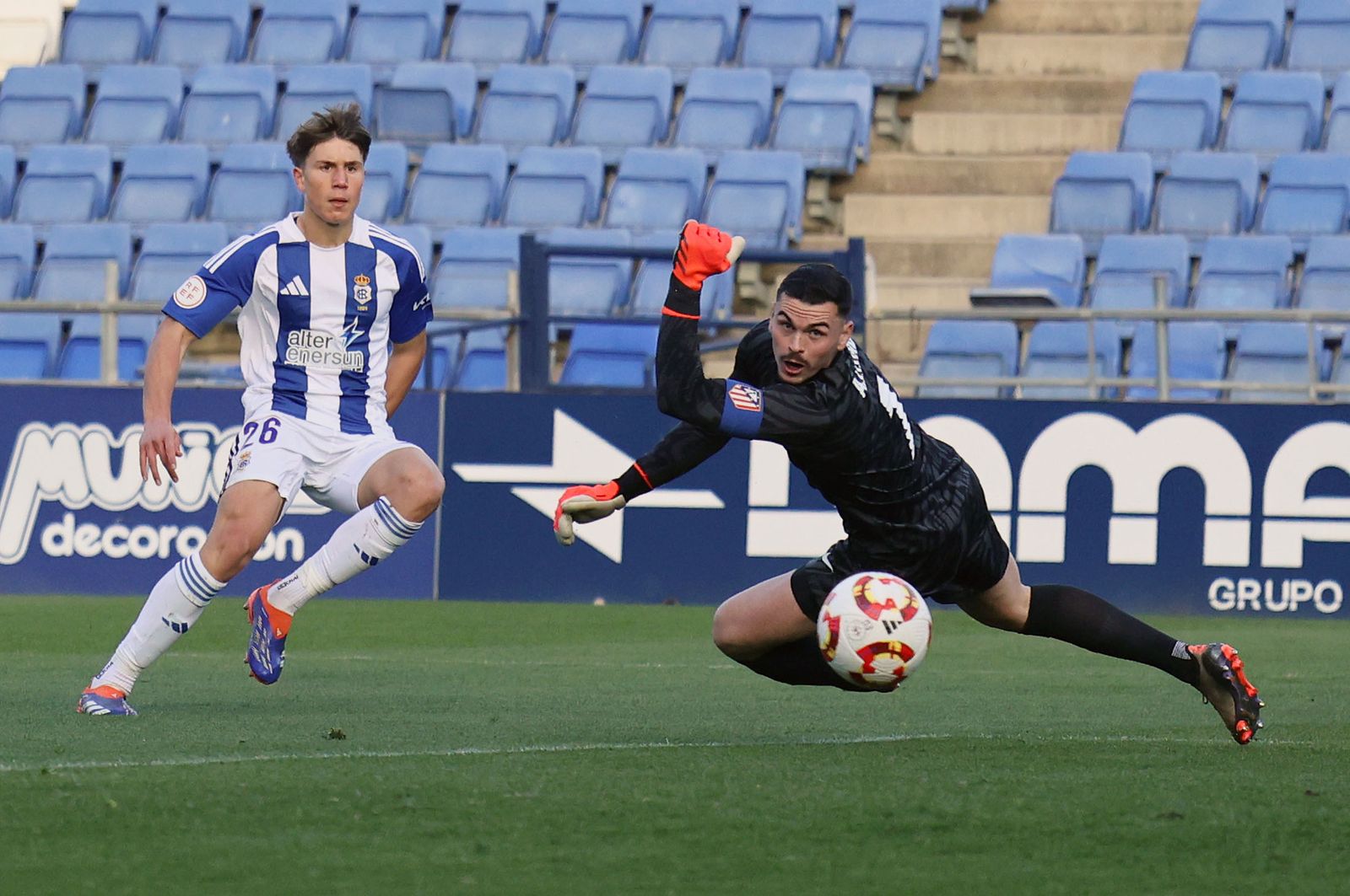 Las mejores imágenes del Recreativo de Huelva-At de Madrid B