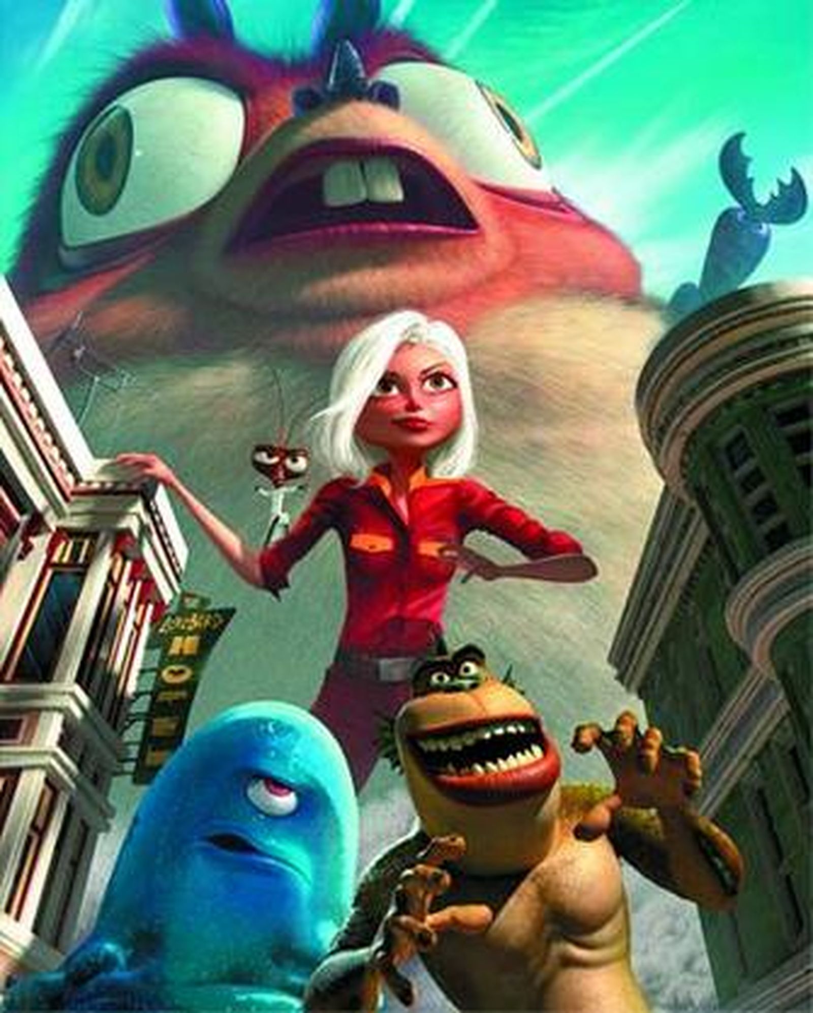 'Monsters vs. Aliens' llegará a las pantallas americanas el próximo año.