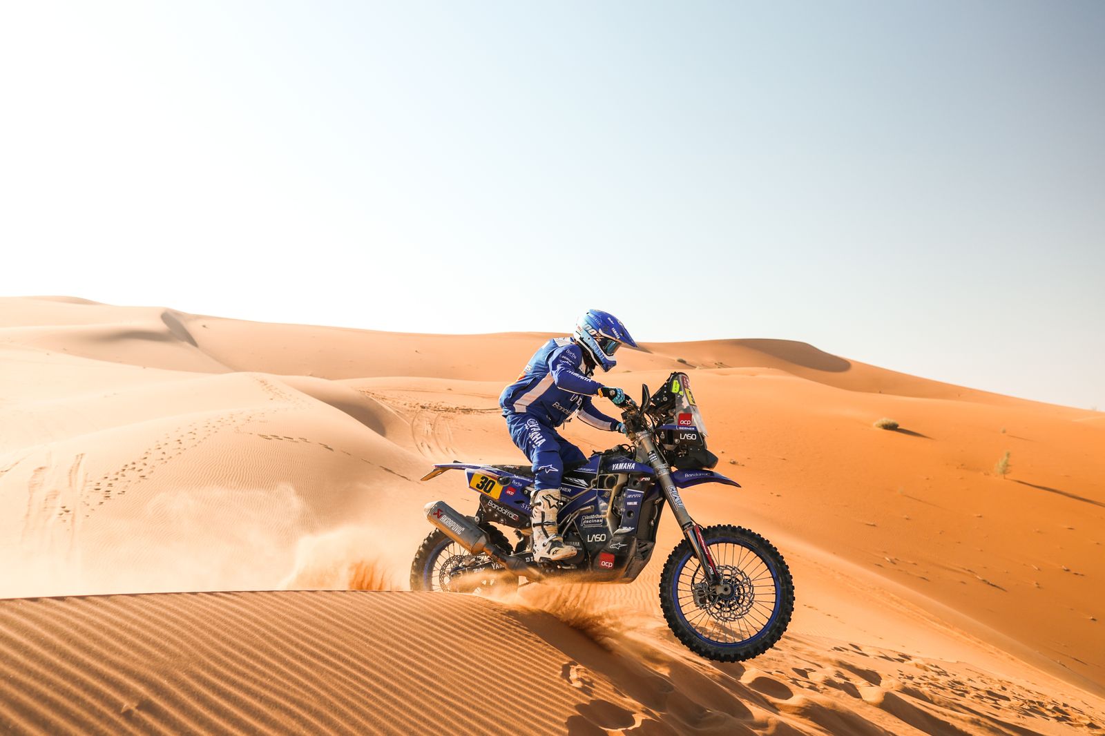 Las espectaculares imágenes del Dakar por las dunas