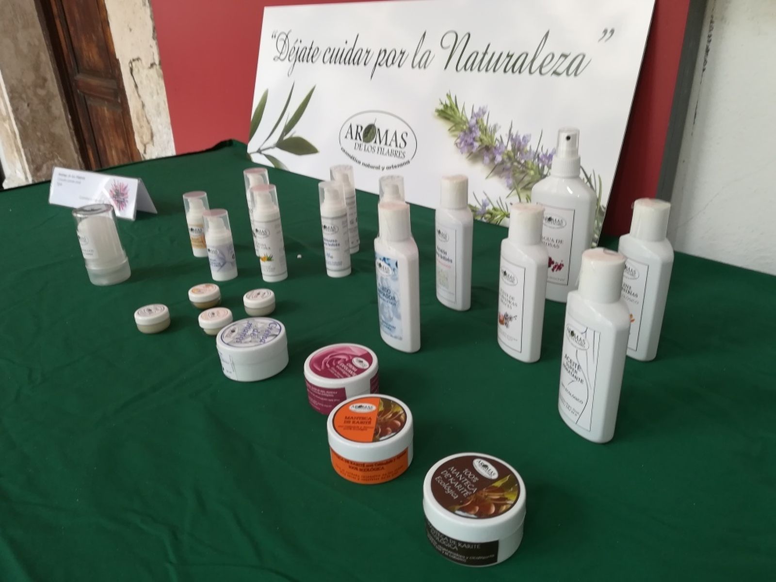 Productos de Aromas de los Filabres, incorporada a la Zona de Interés Artesanal de Macael y Valle del Almanzora
