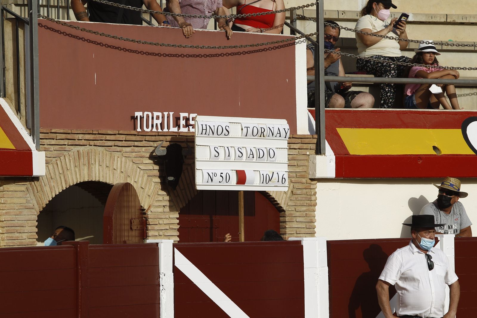 Corrida de toros del diestro Jesús de Almería en Vera.