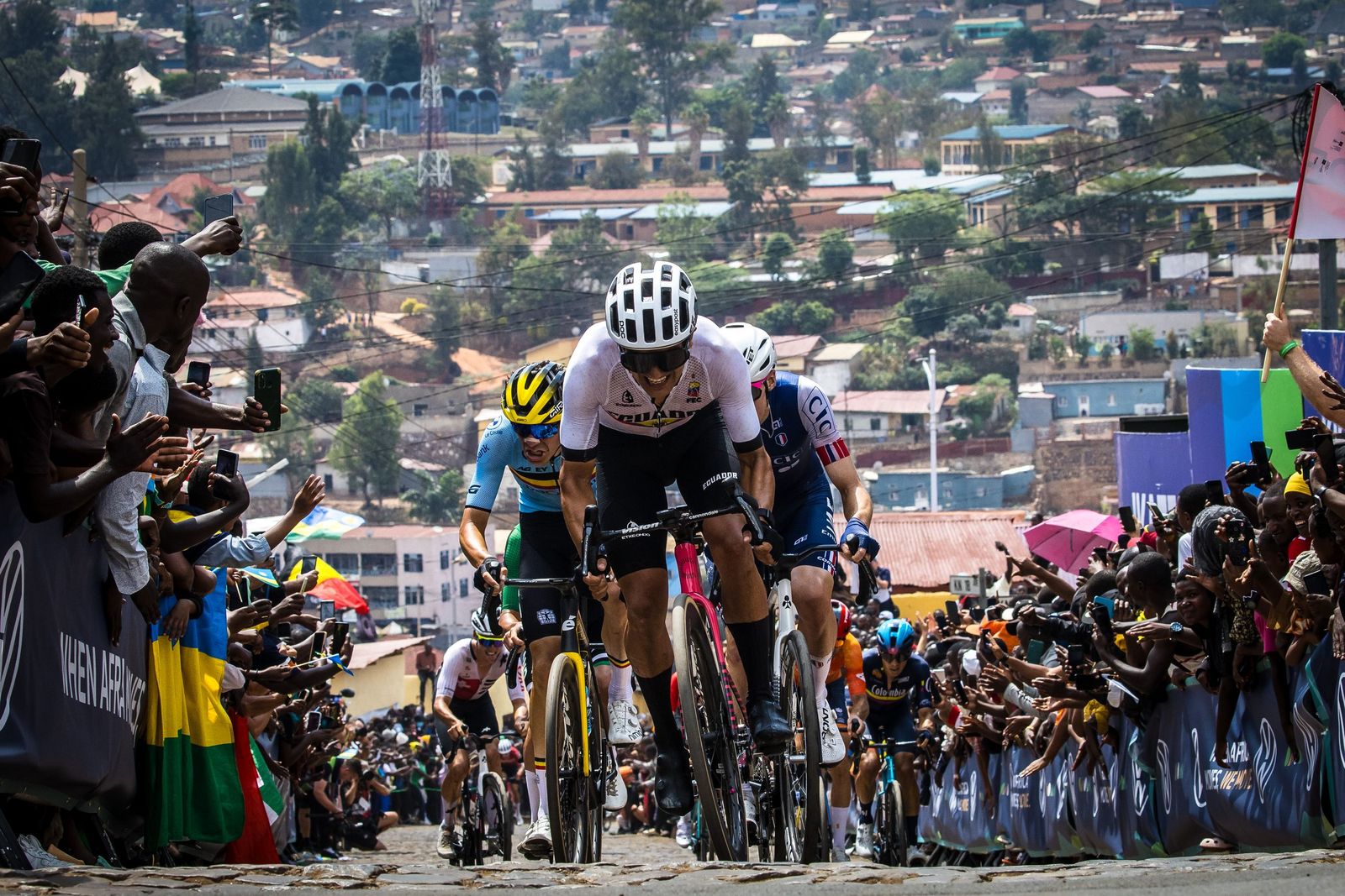 Ciclismo | Richard Carapaz Mur Kigali Rwanda 2025 World Cycling Championships