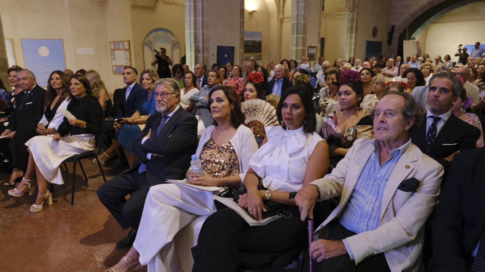 La capilla del convento de Santo Domingo se llenó para asistir al pregón.
