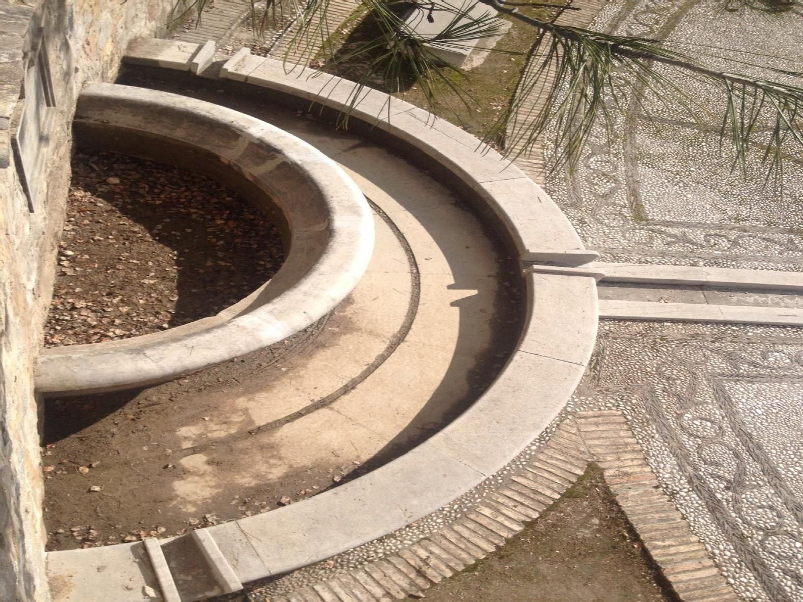 Fuente en la que Avial y su equipo creen que podría estar Lorca.