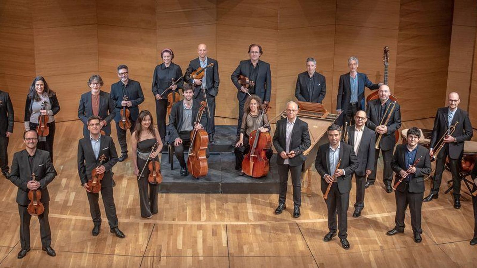 Integrantes de la Orquesta Barroca de Sevilla