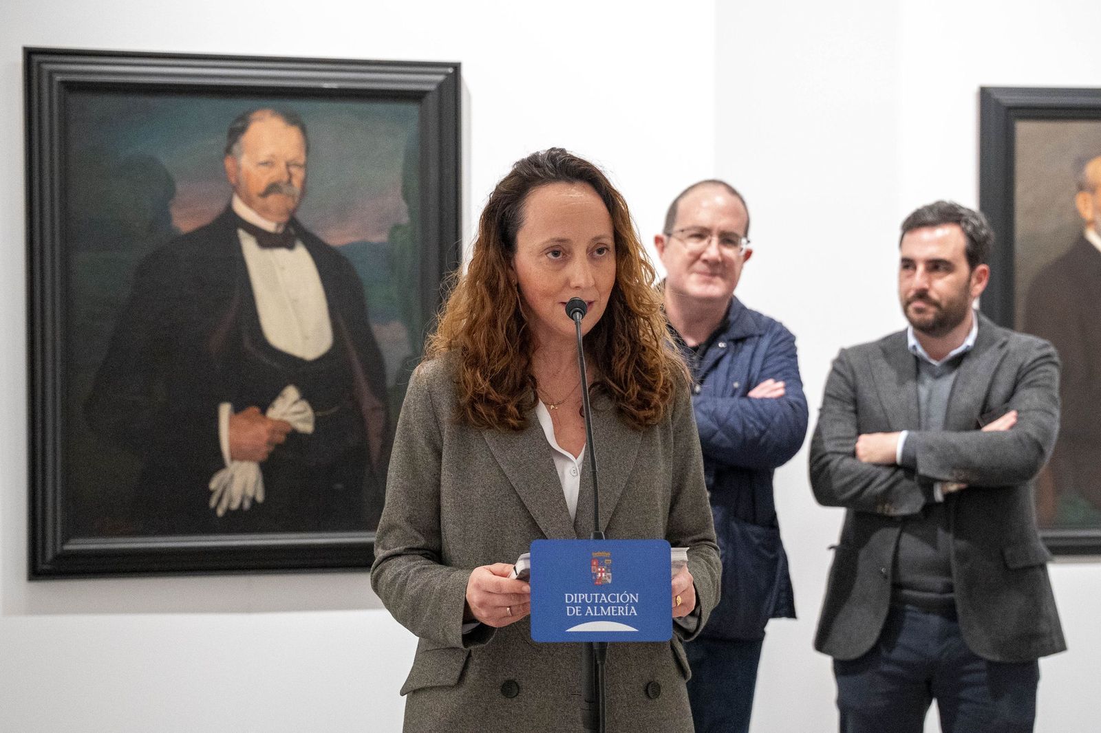 Fotogalería de la nueva obra de Zuloaga de la familia Cosentino en el MUREC