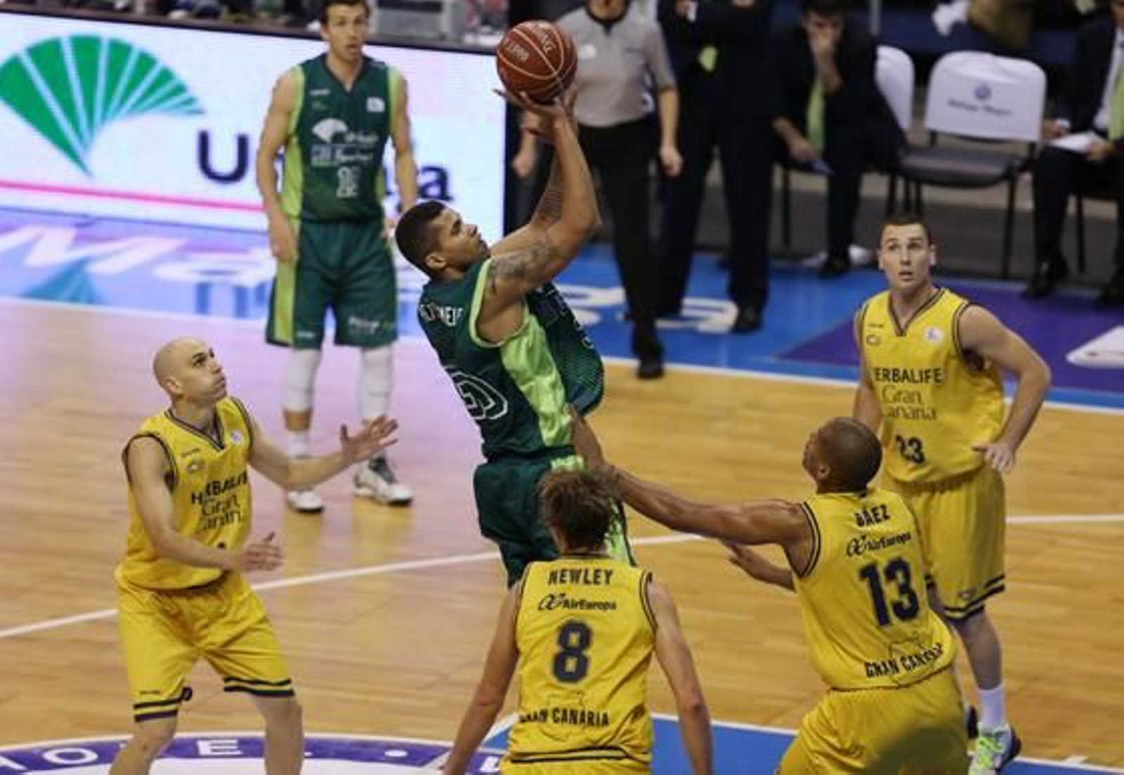 Las imágenes del Unicaja-Gran Canaria