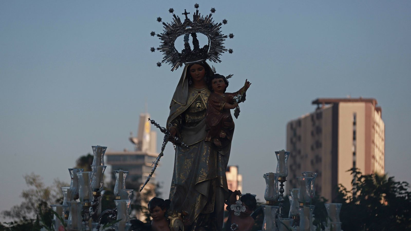 Las mejores fotos de la procesión de la Virgen del Carmen en Algeciras