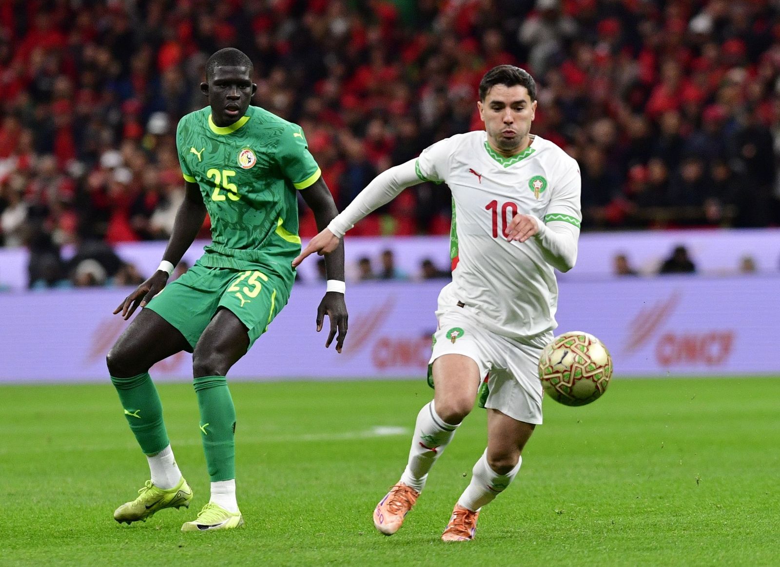 Las fotos de la final entre Marruecos y Senegal en la Copa África