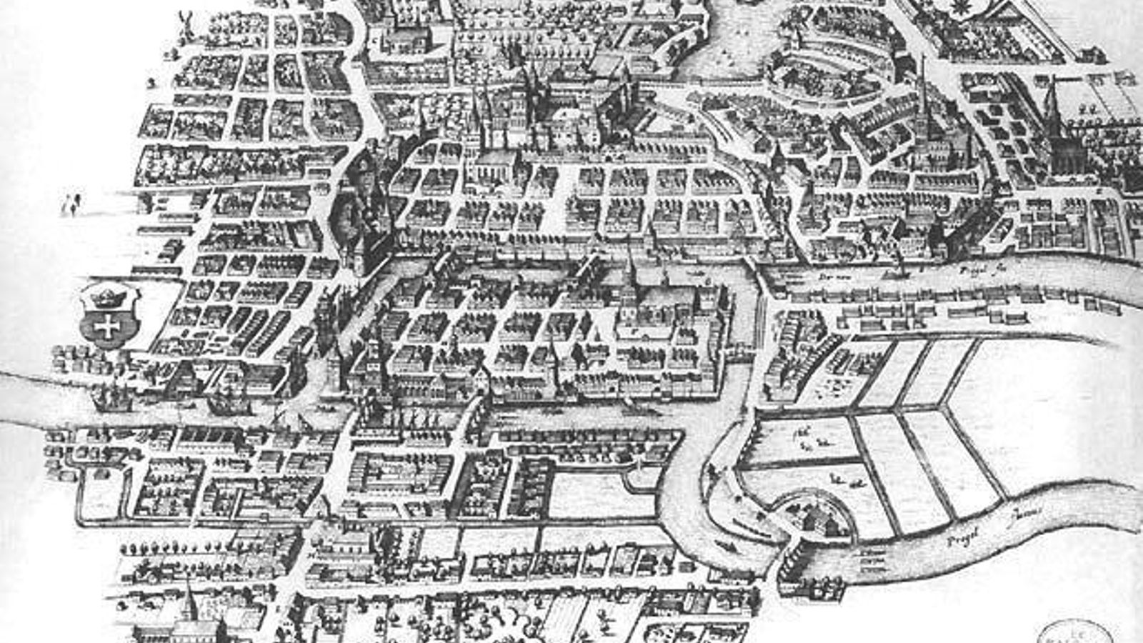 Königsberg (Merian-Erben, 1652) Königsberg (Merian-Erben, 1652)