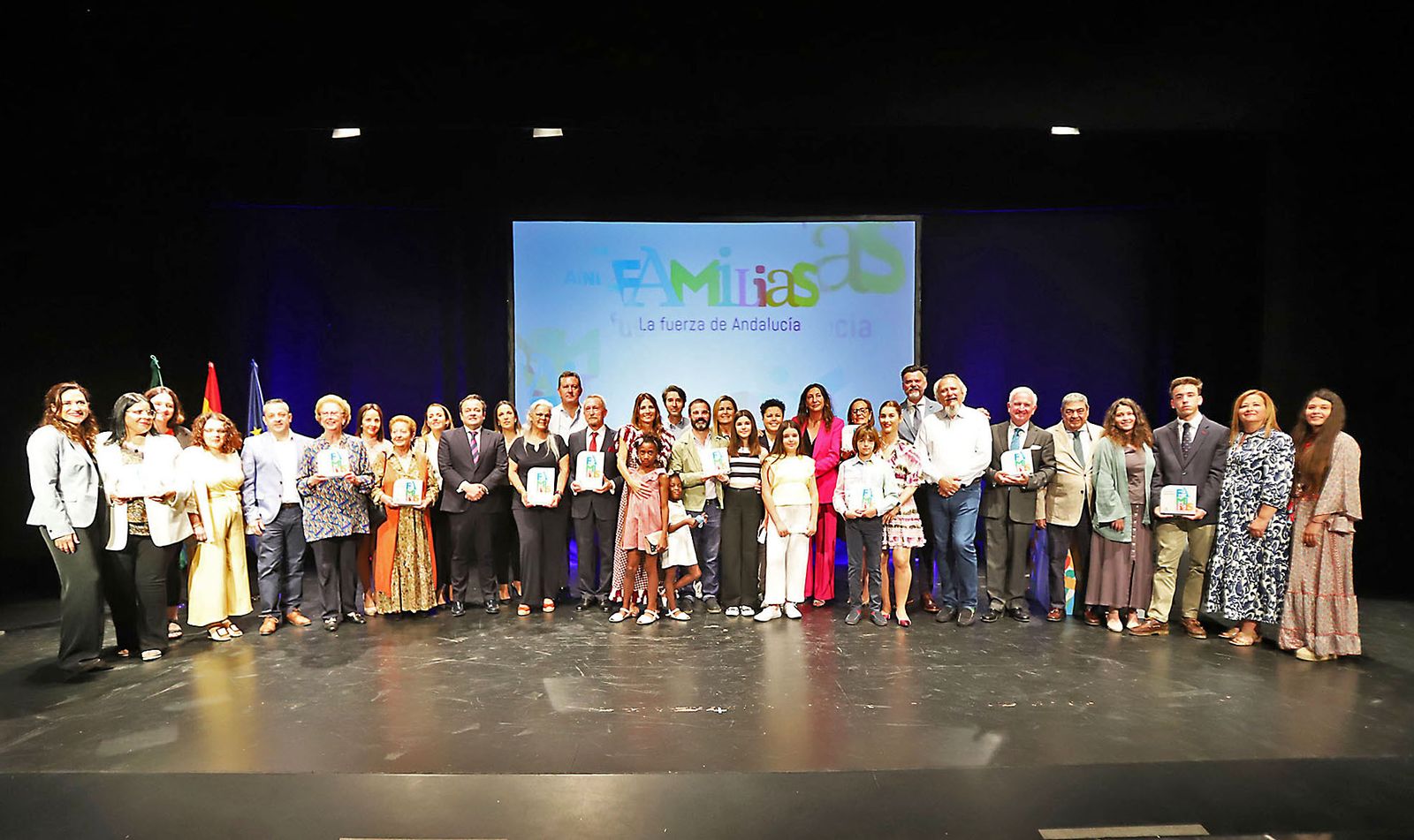 Imágenes de la entrega de los Premios Familias Andaluzas