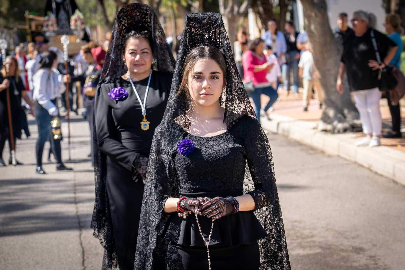 El Viernes Santo en la Semana Santa de Roquetas de Mar 2025