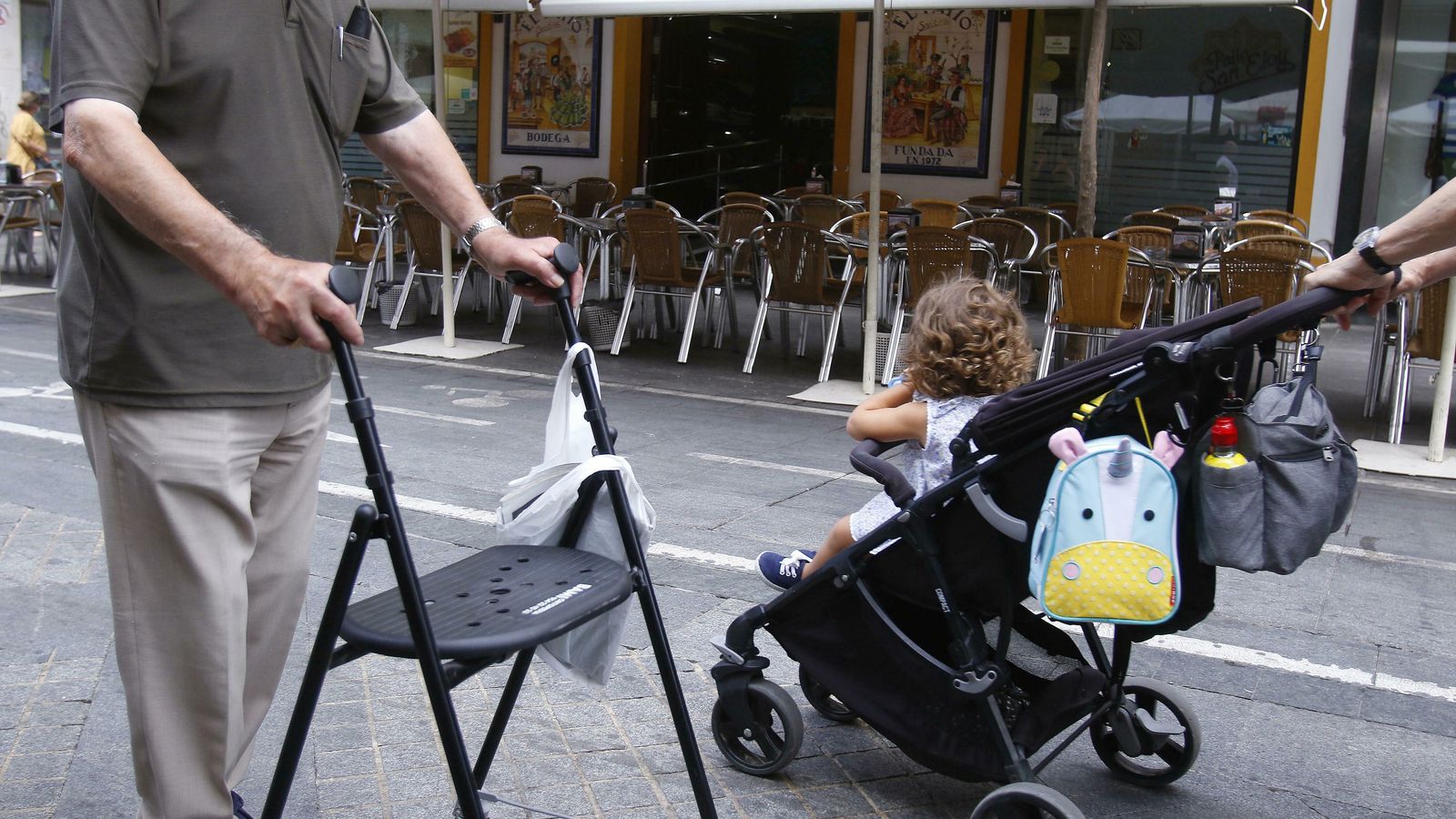 La población mayor de 65 años es casi idéntica a la menor de 14 años.