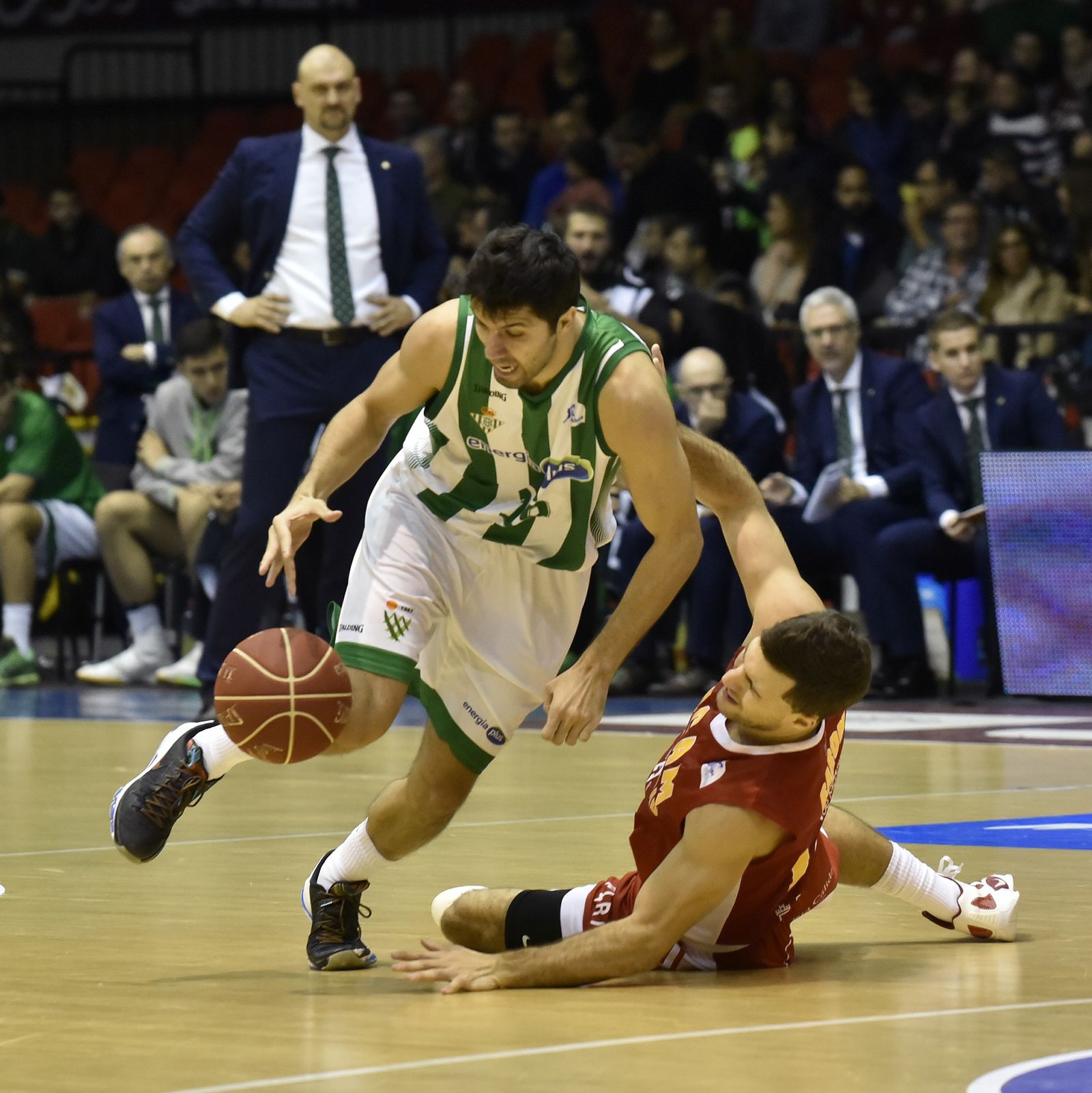 Imágenes del Betis E-Plus-UCAM Murcia