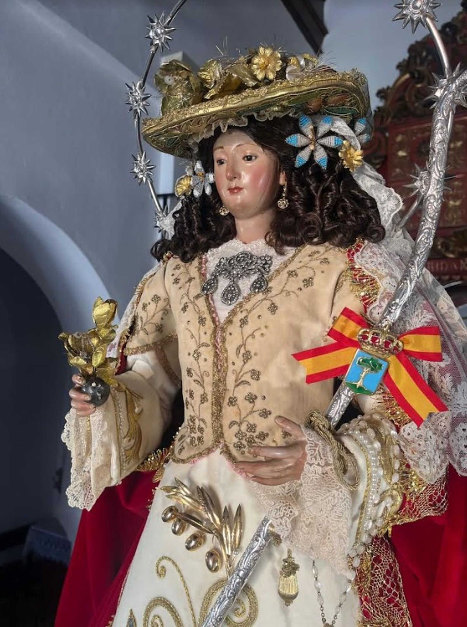 La Virgen de Cuatrovitas preparada para su Venida
