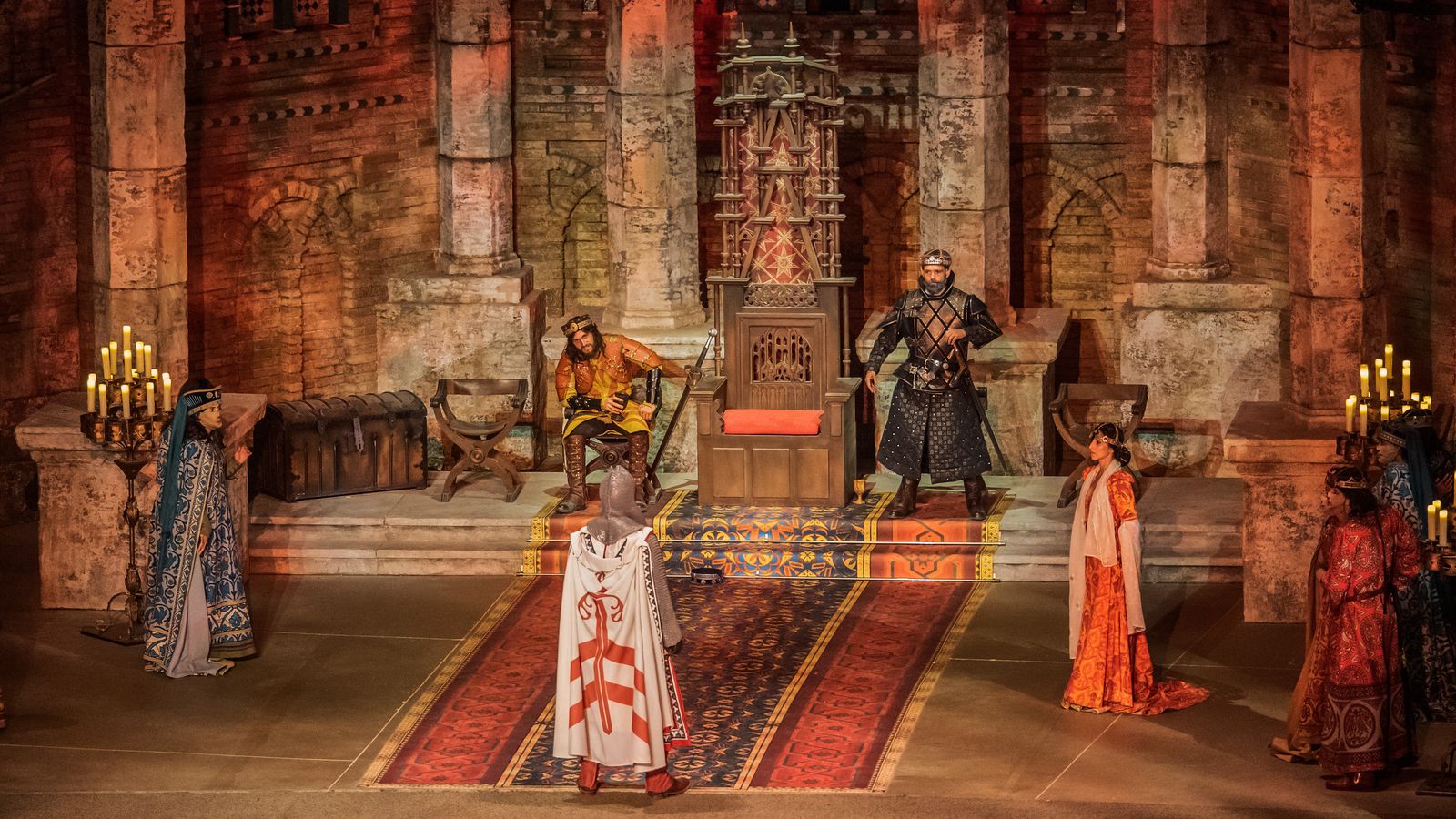 Una de las escenas de "El último cantar".