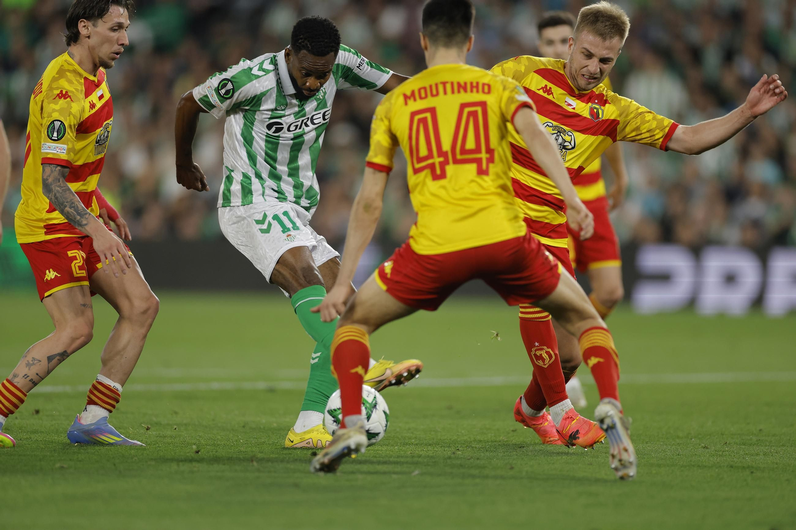 Las fotos del Betis - Jagiellonia