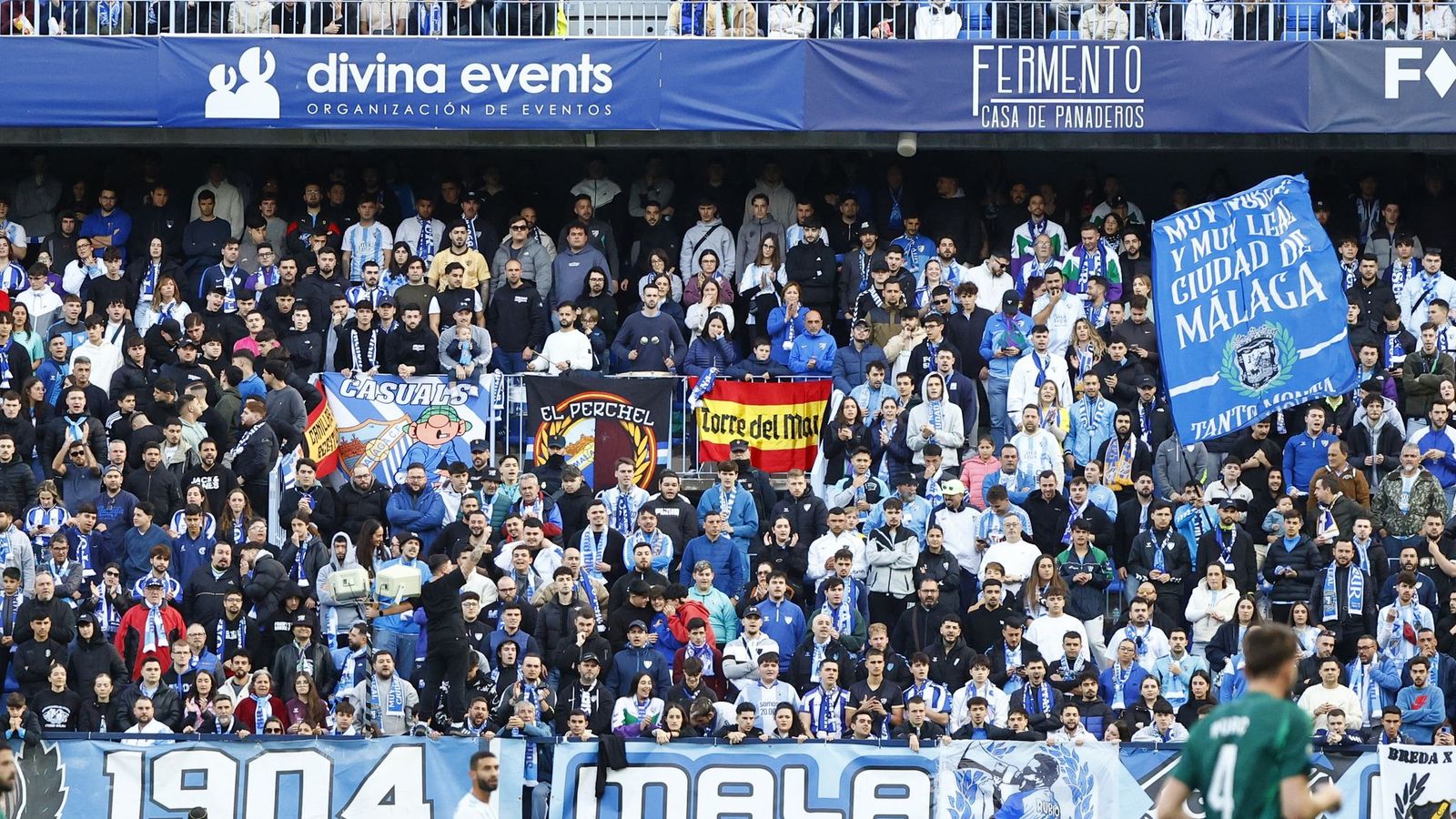 El Málaga CF-Racing de Ferrol, en fotos