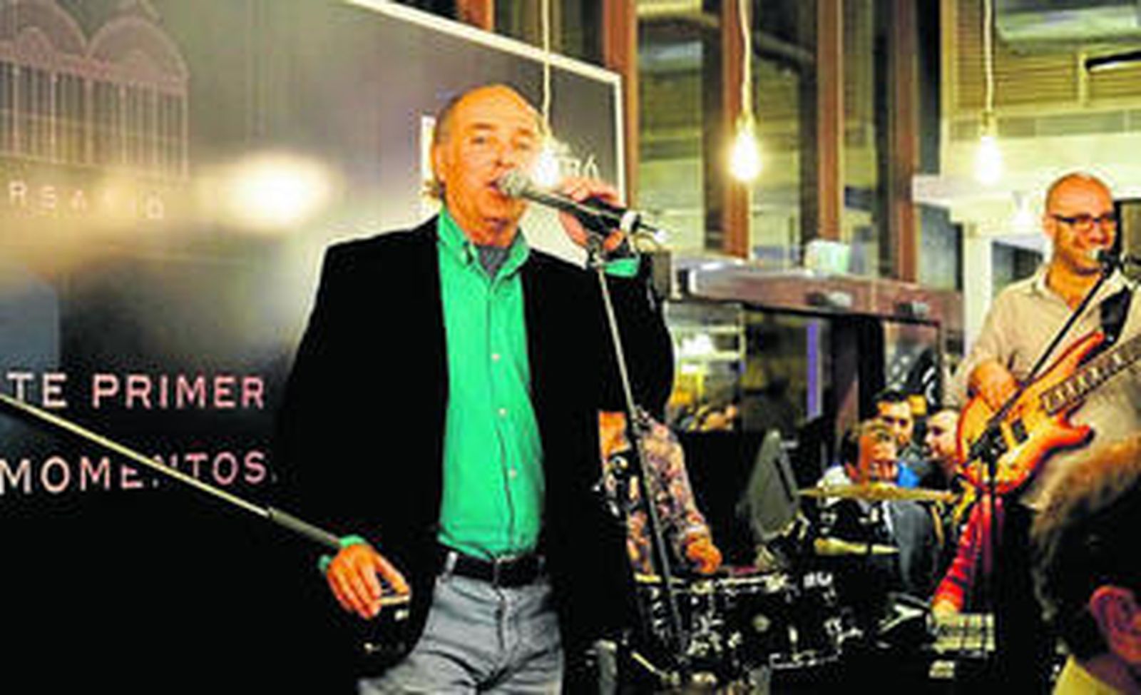 José Manuel Soto durante su actuación.