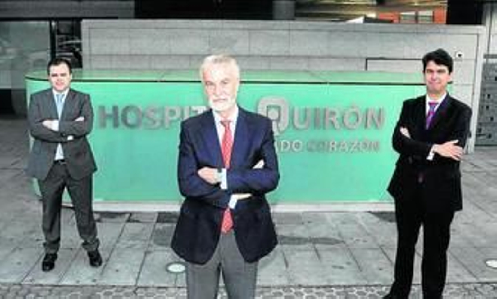 Los especialistas Juan Rodríguez Uranga, Francisco Trujillo y José Manuel Montero.