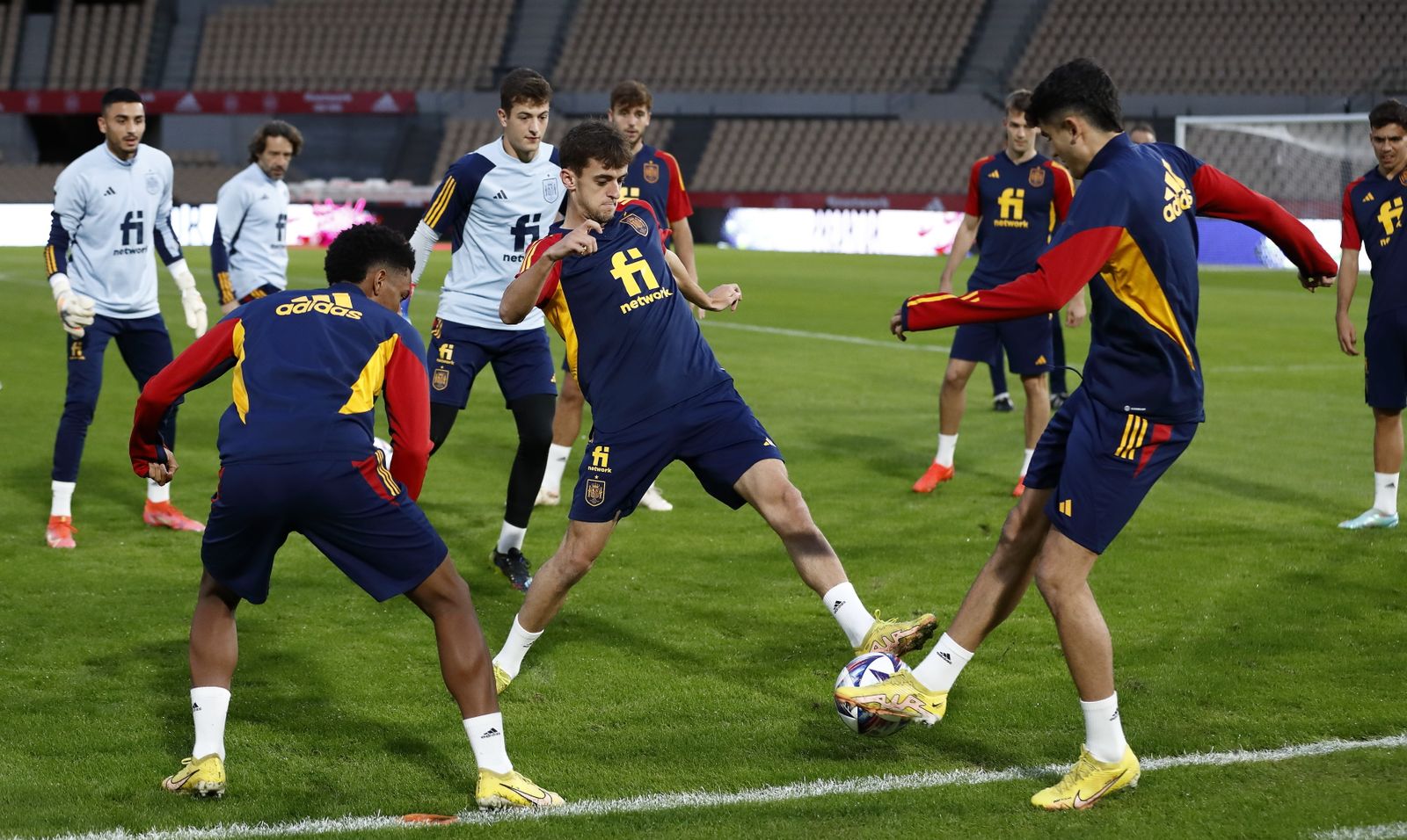 Las imágenes de la selección sub 21 en Sevilla