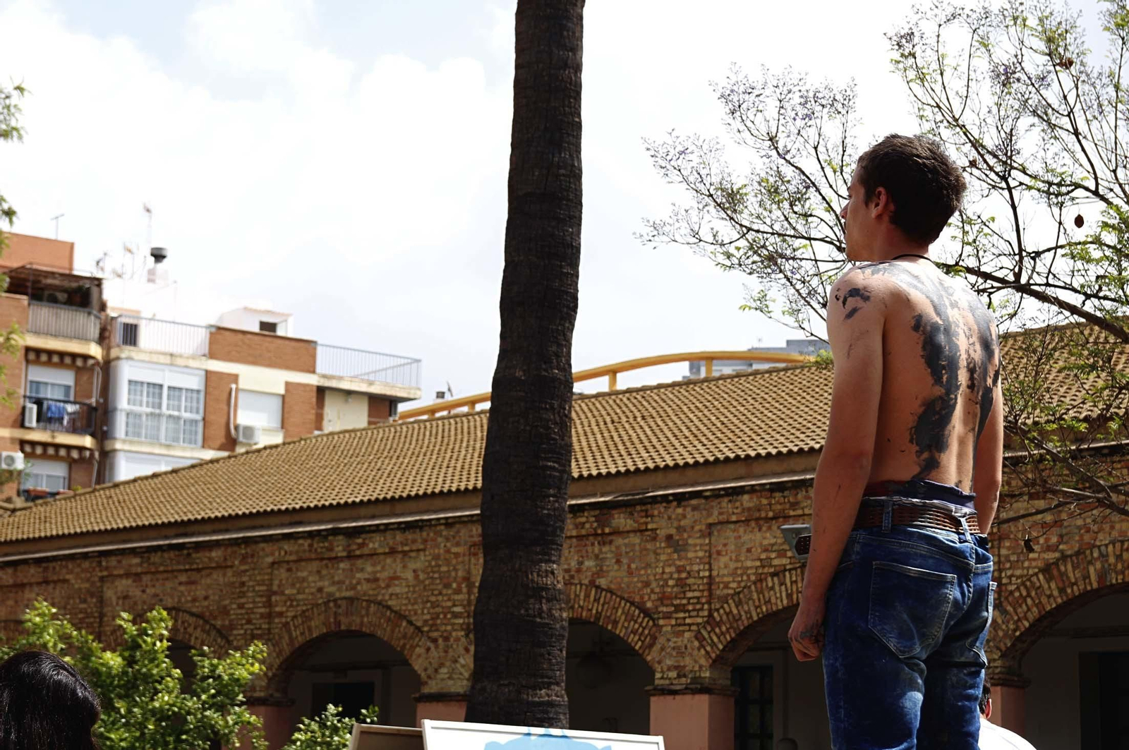 El concurso de graffiti realizado en la Escuela de arte León Ortega