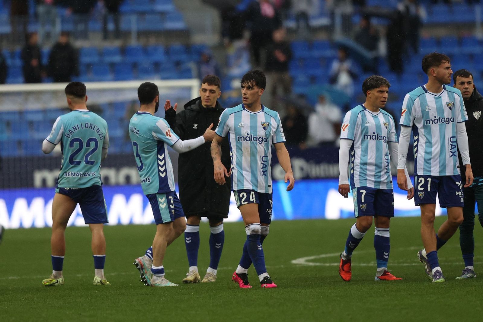 Málaga CF-Almería, en fotos
